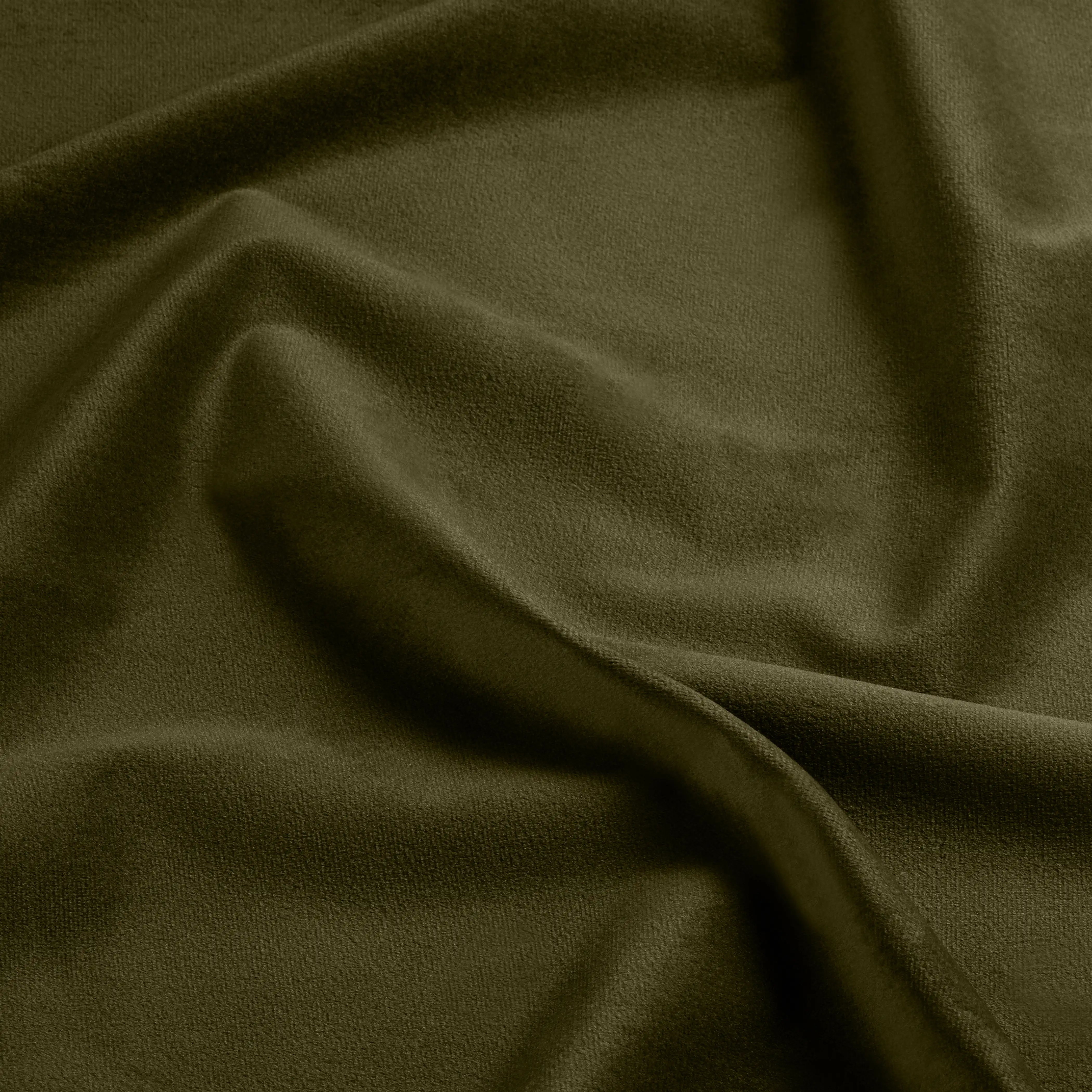 Bennie Accent Chair | Olive Green Sustainable Velvet & Walnut - Image 3