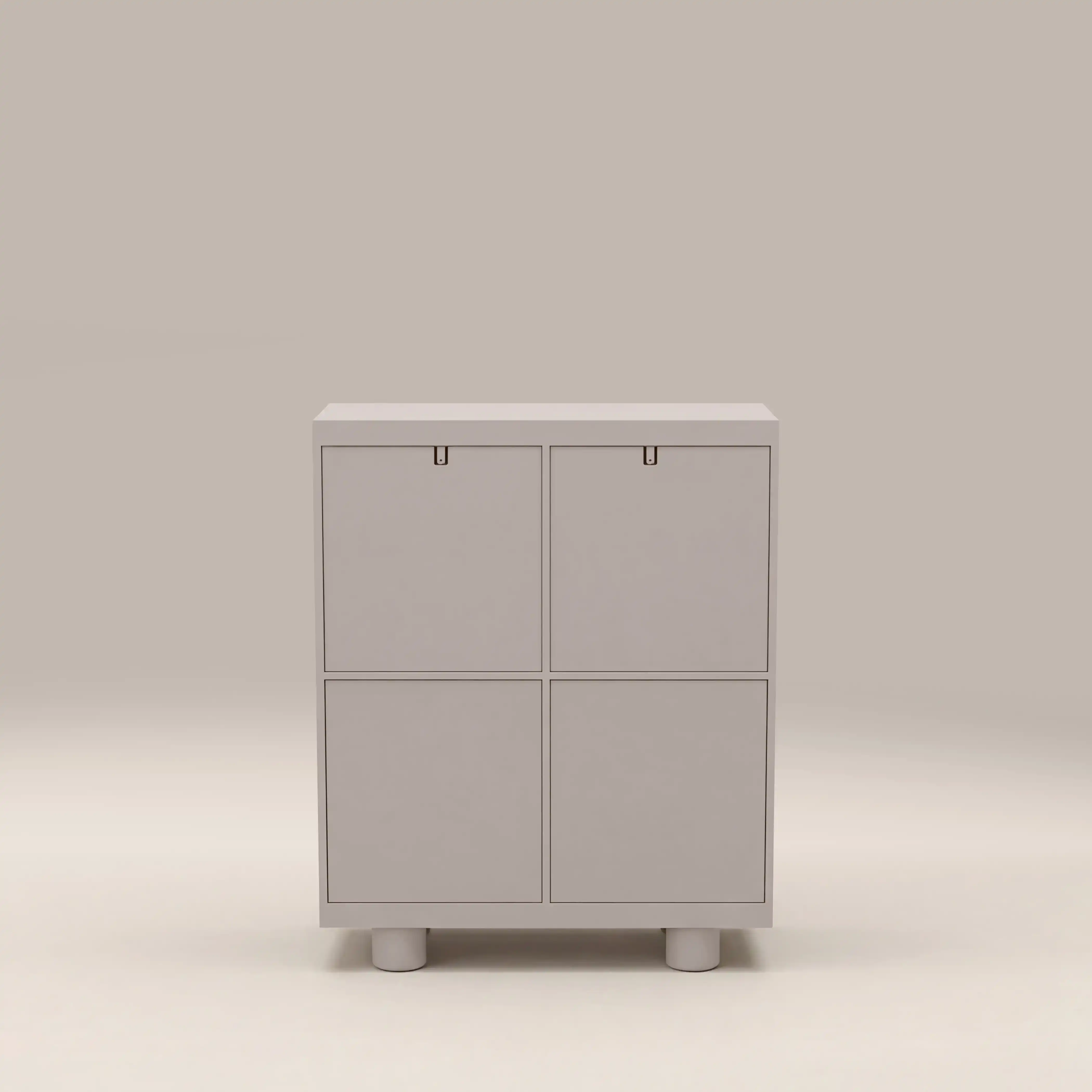 Bera 4 Door Sideboard | Light Grey - Image 5