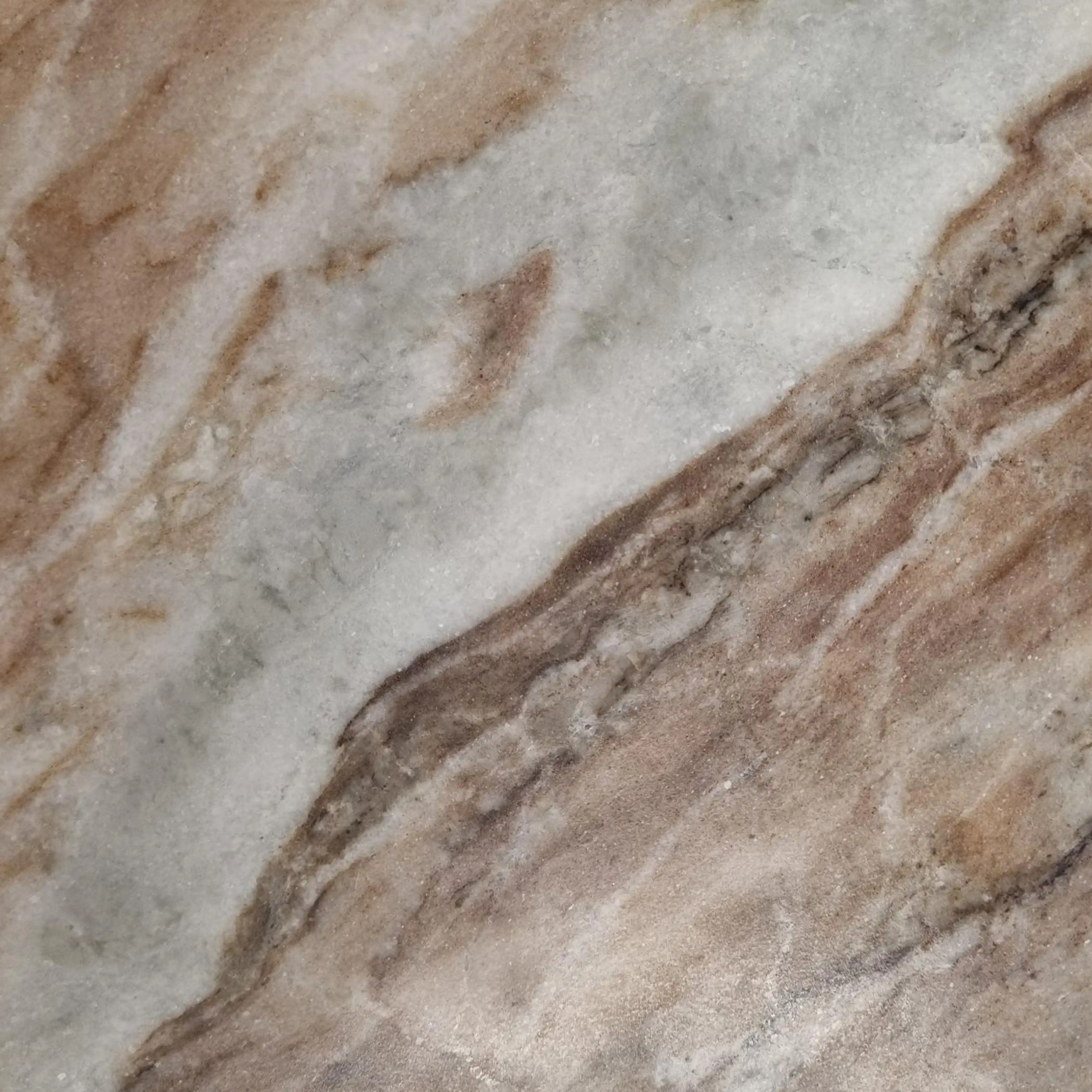 Bond Round Coffee Table | French Riviera Marble & Walnut - Image 3