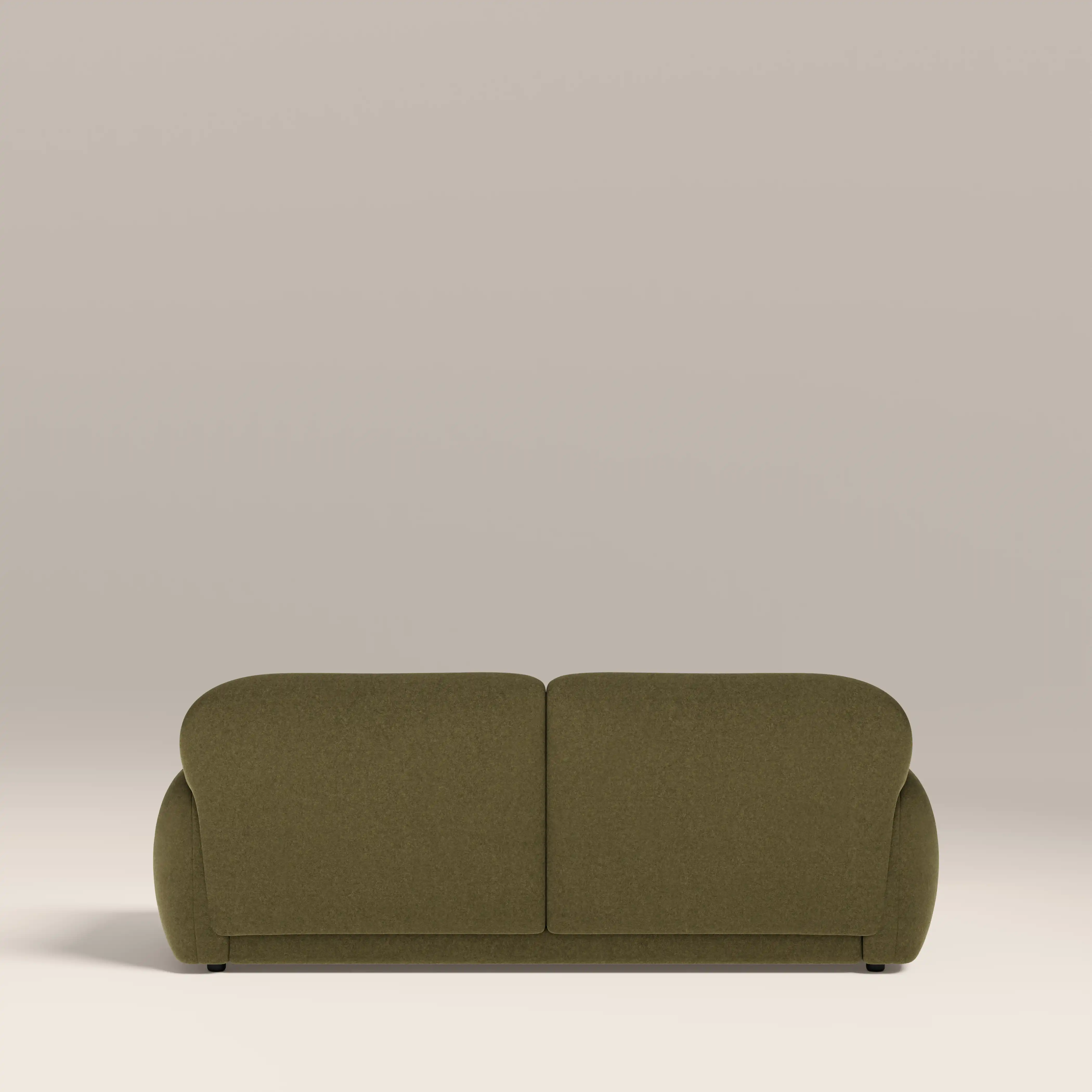 Cloud 2 Seater Sofa | Moss Green Sustainable Mohair Velvet - Image 7