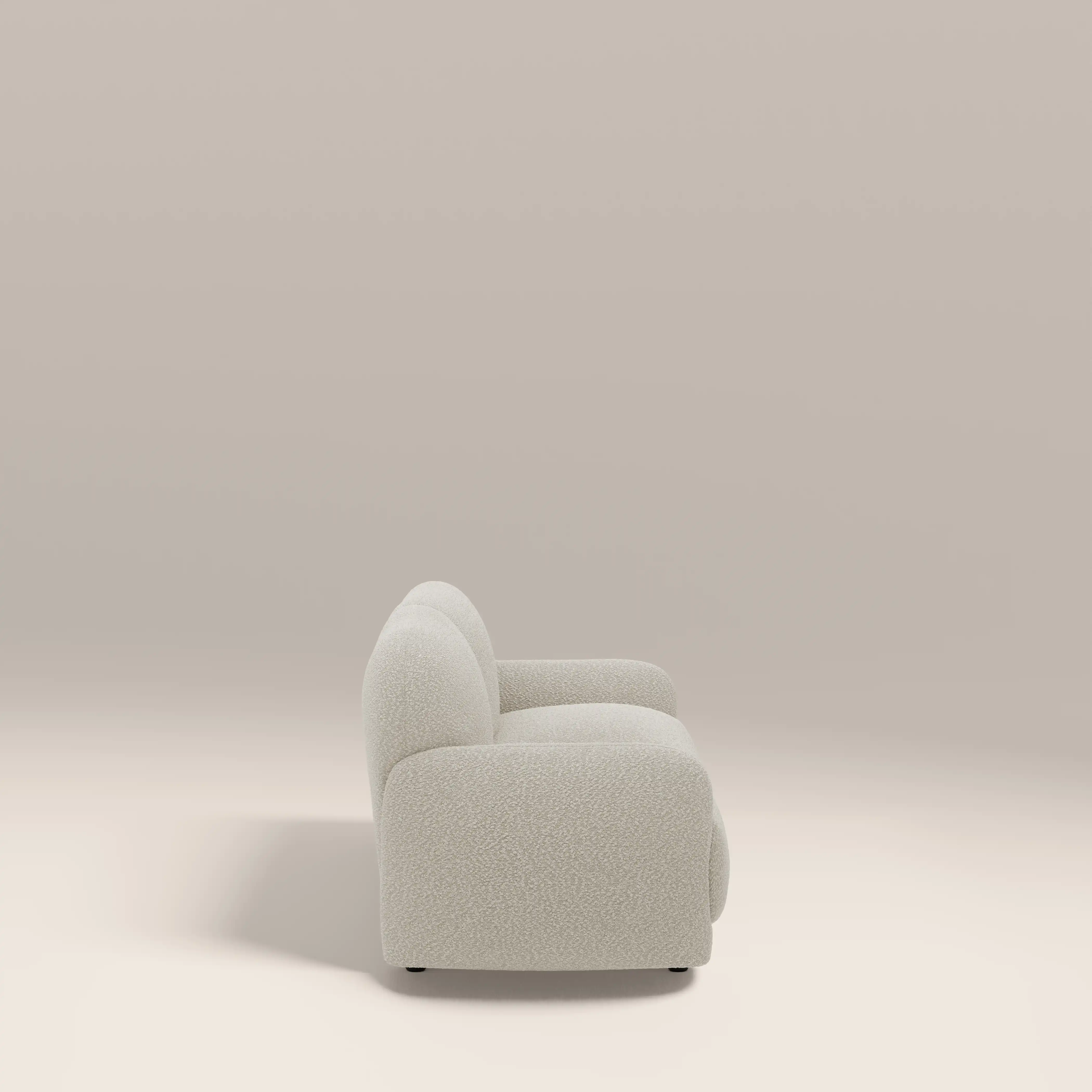 Cloud 2 Seater Sofa | Speckled Stone Sustainable Boucle - Image 5