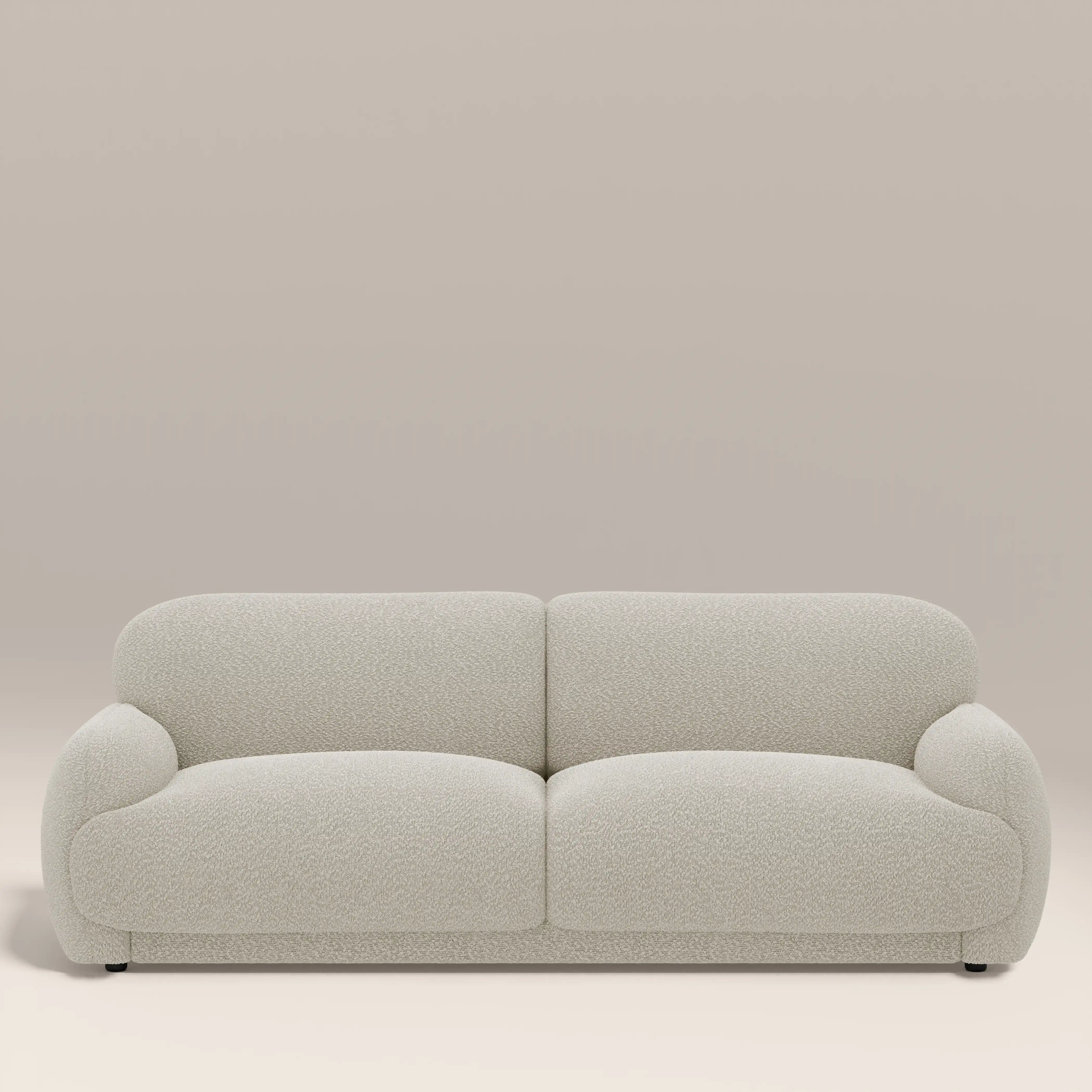 Cloud 3 Seater Sofa | Speckled Stone Sustainable Boucle - Image 2