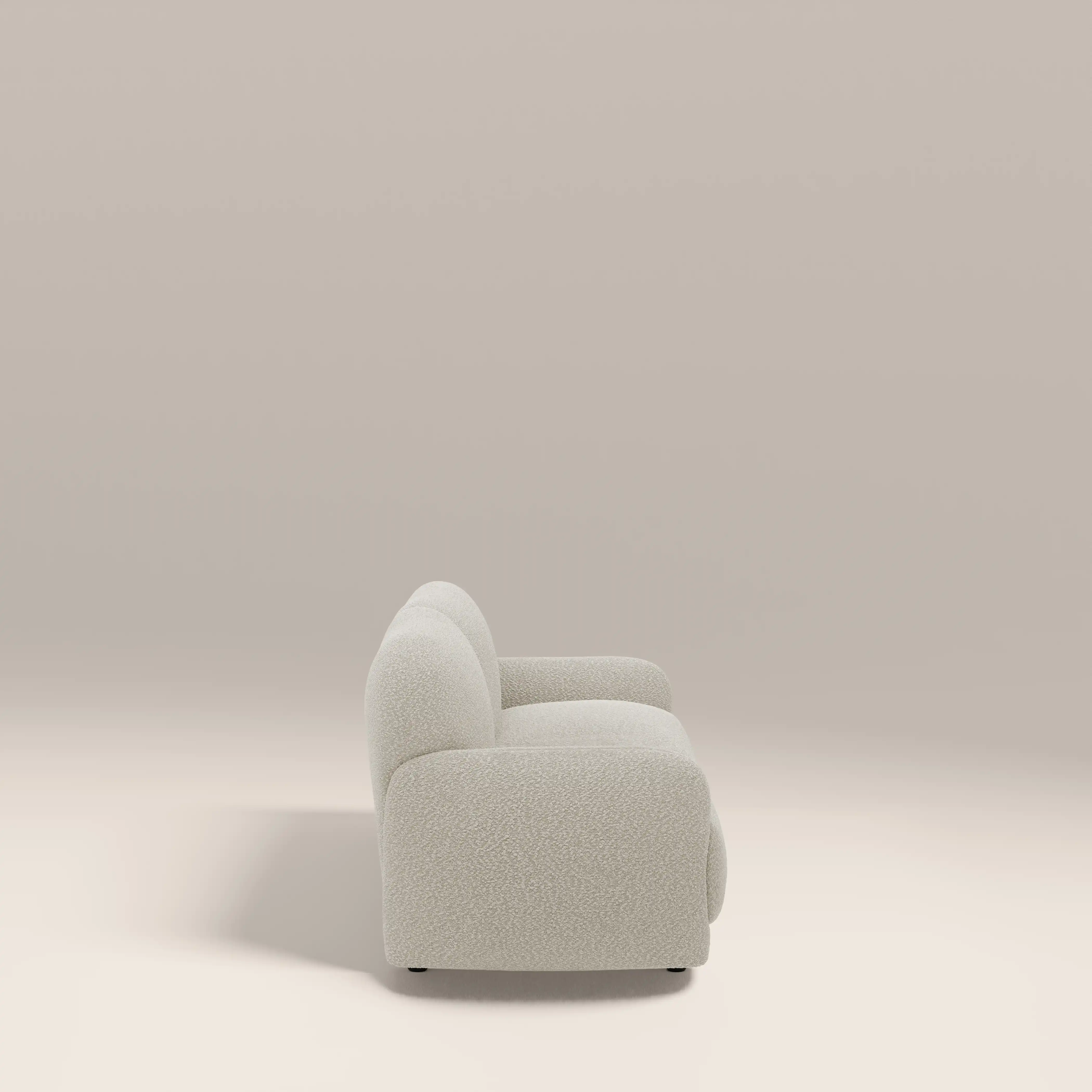 Cloud 3 Seater Sofa | Speckled Stone Sustainable Boucle - Image 5