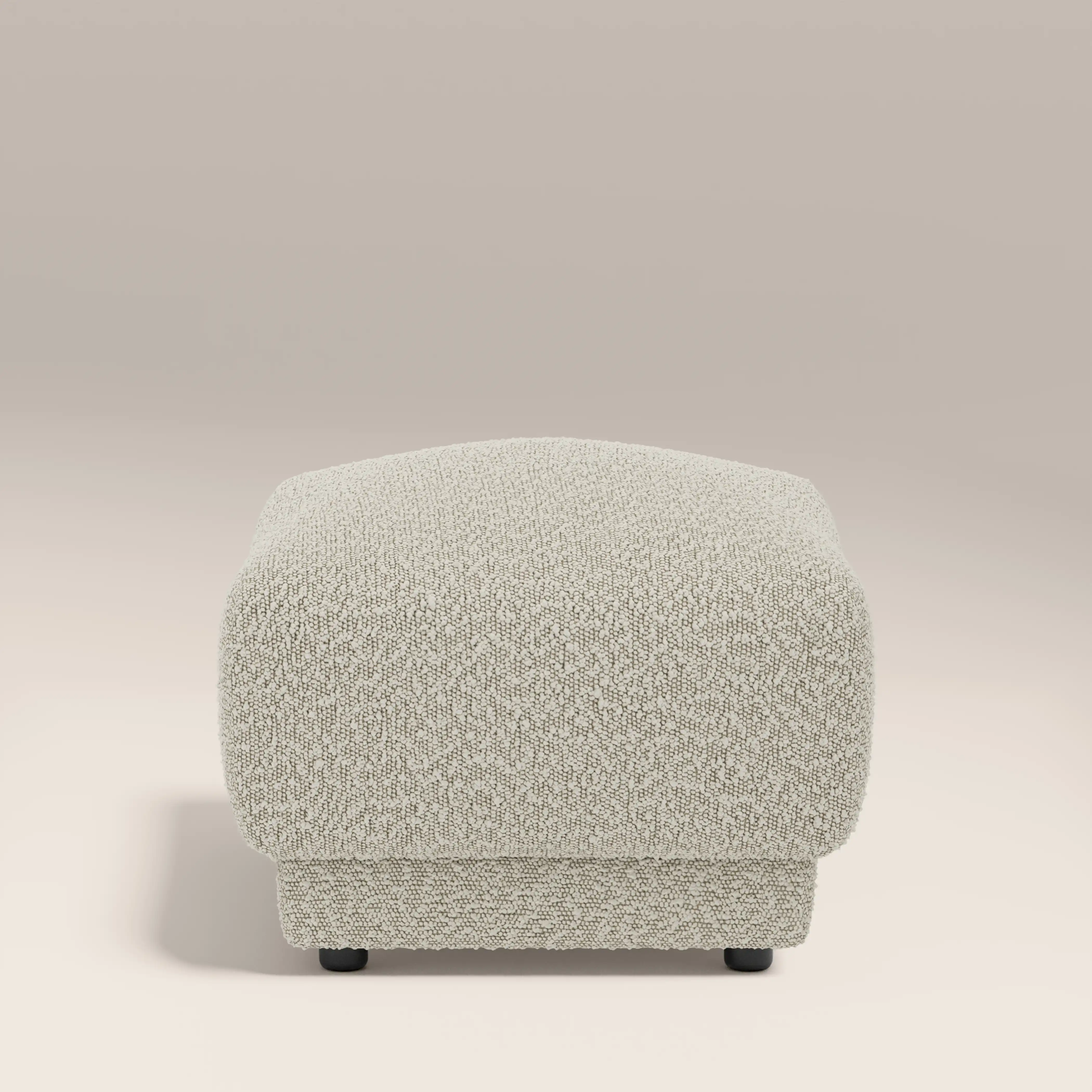 Cloud Footstool | Speckled Stone Sustainable Boucle - Image 5