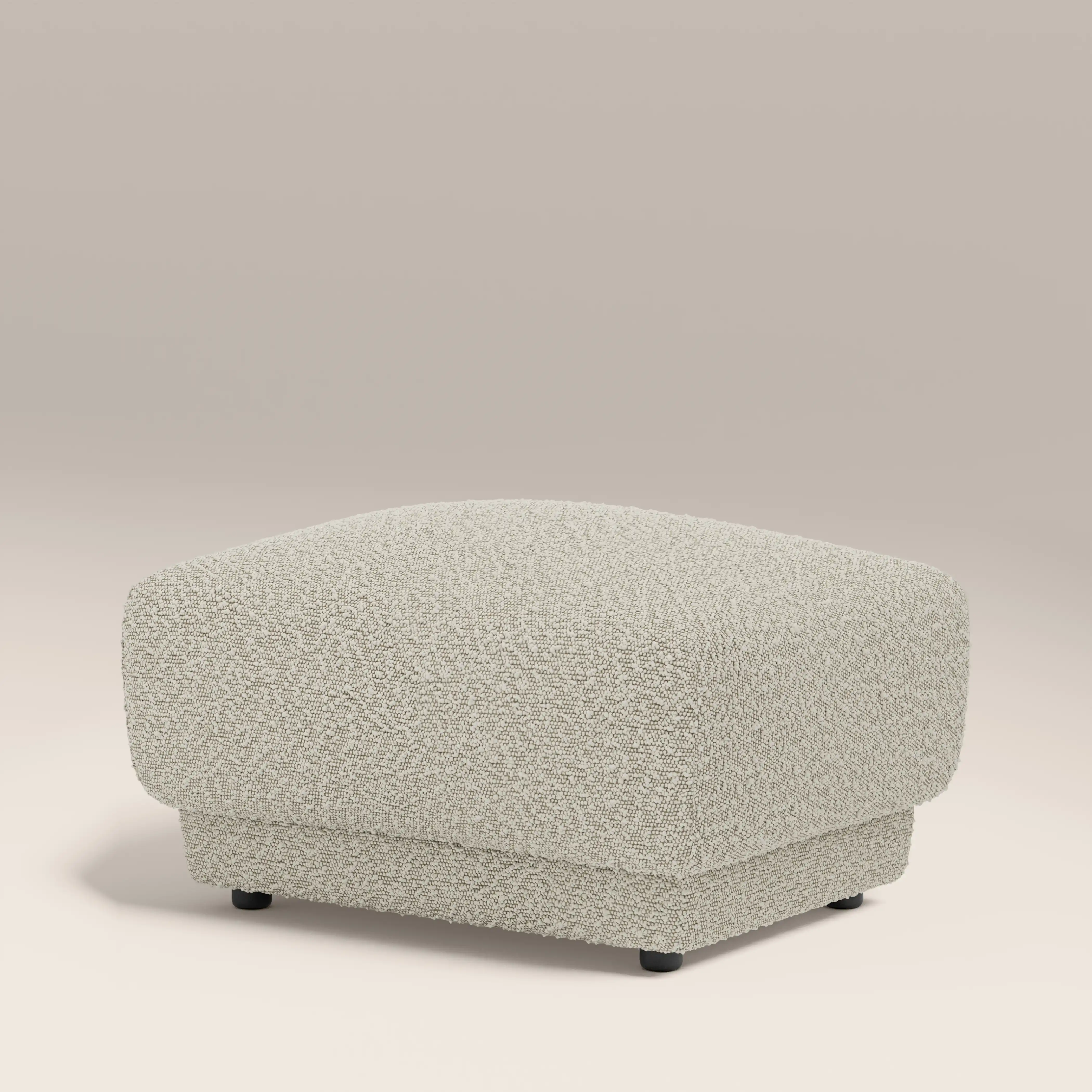 Cloud Footstool | Speckled Stone Sustainable Boucle - Image 6