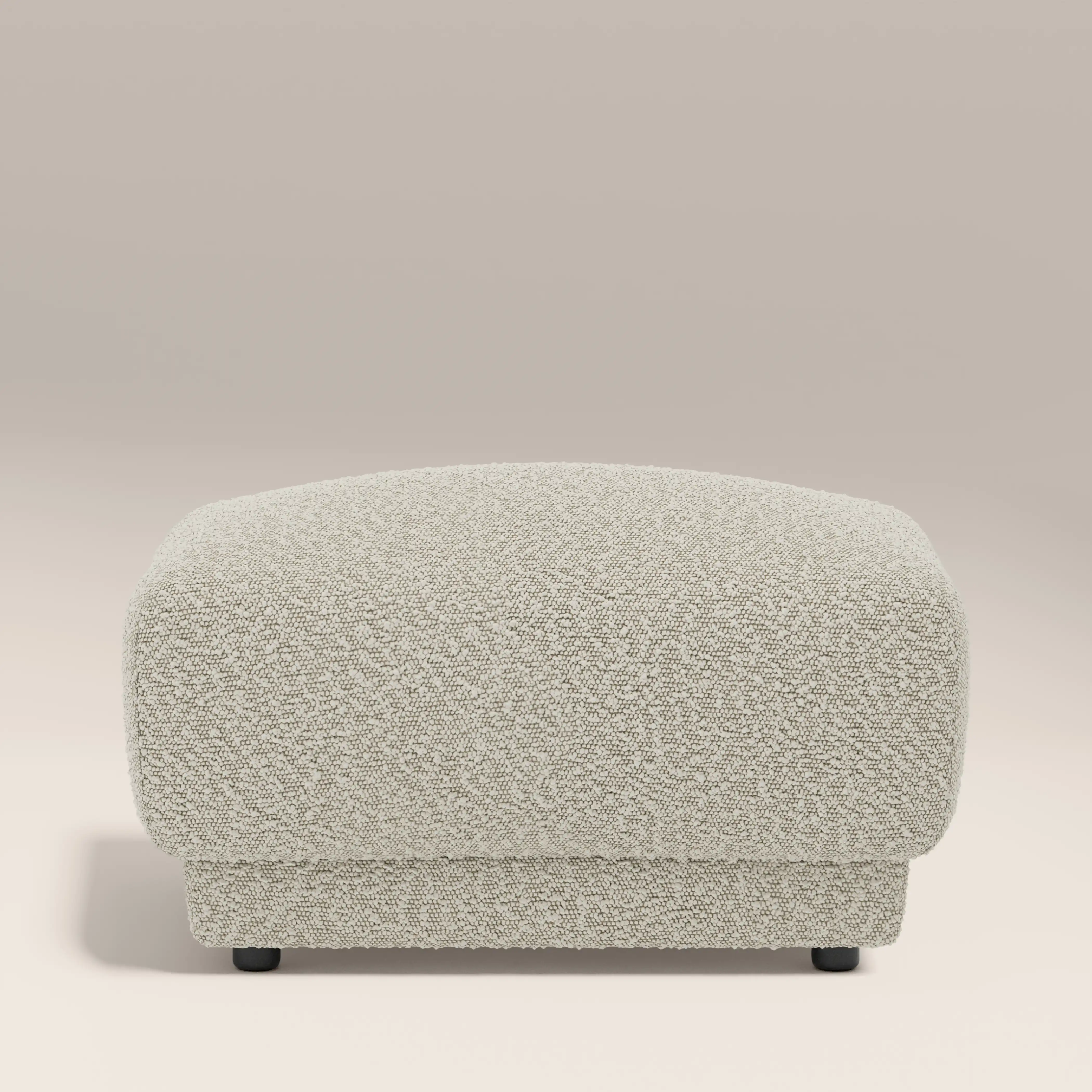 Cloud Footstool | Speckled Stone Sustainable Boucle - Image 7