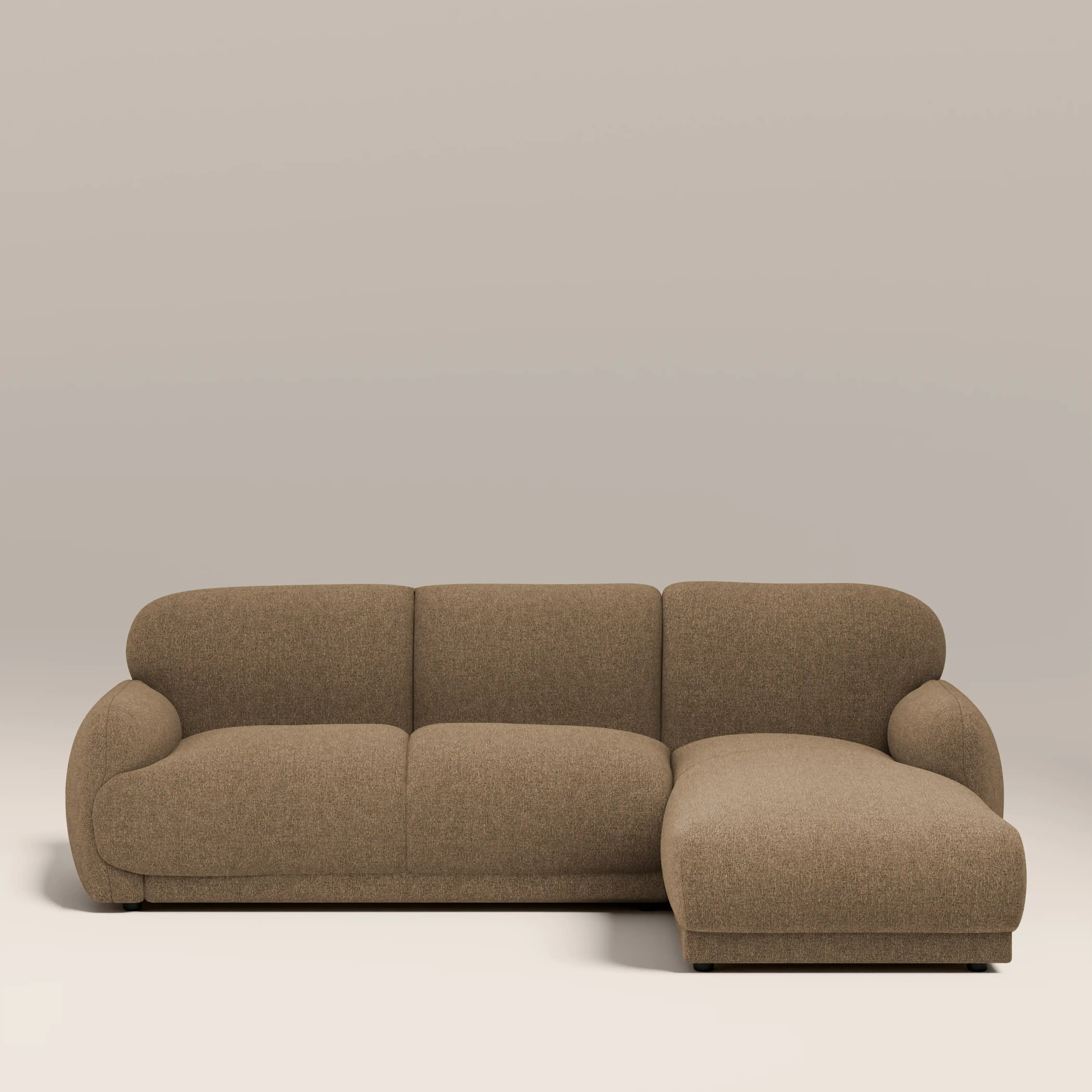 Cloud Right Hand Chaise Sofa | Speckled Cappuccino Boucle