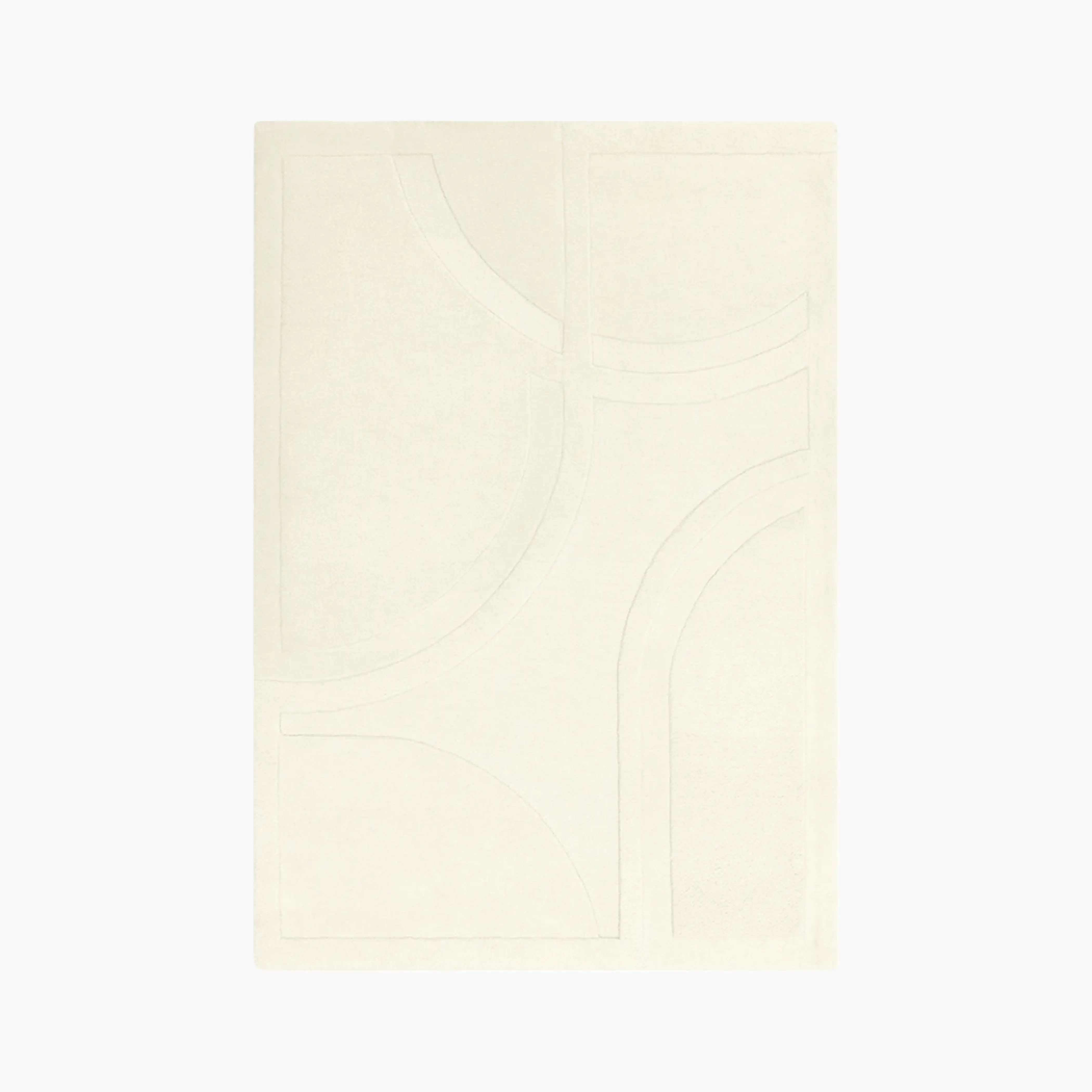 Cobble Hand Tufted Rug | Cream