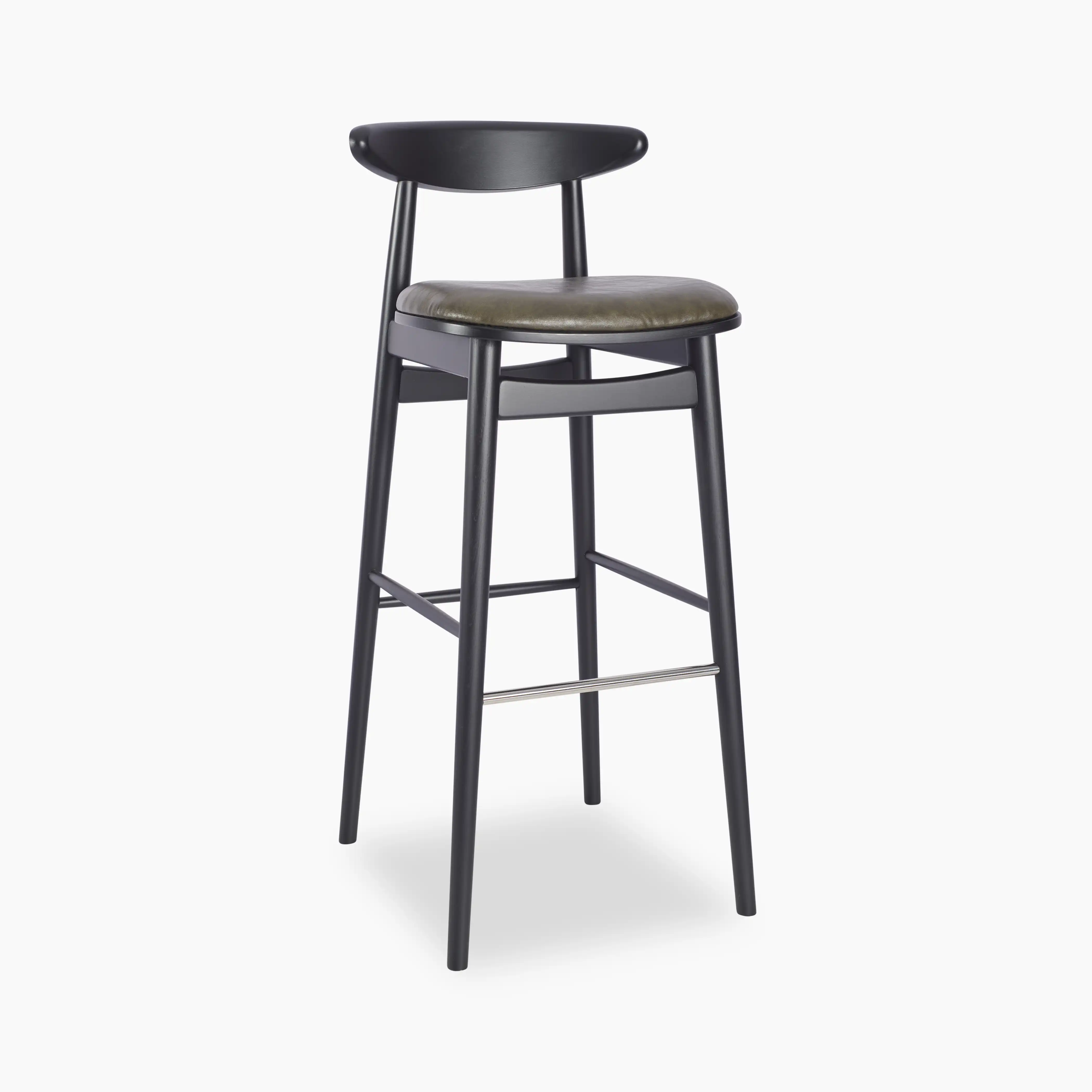Cruz Wooden Bar Stool