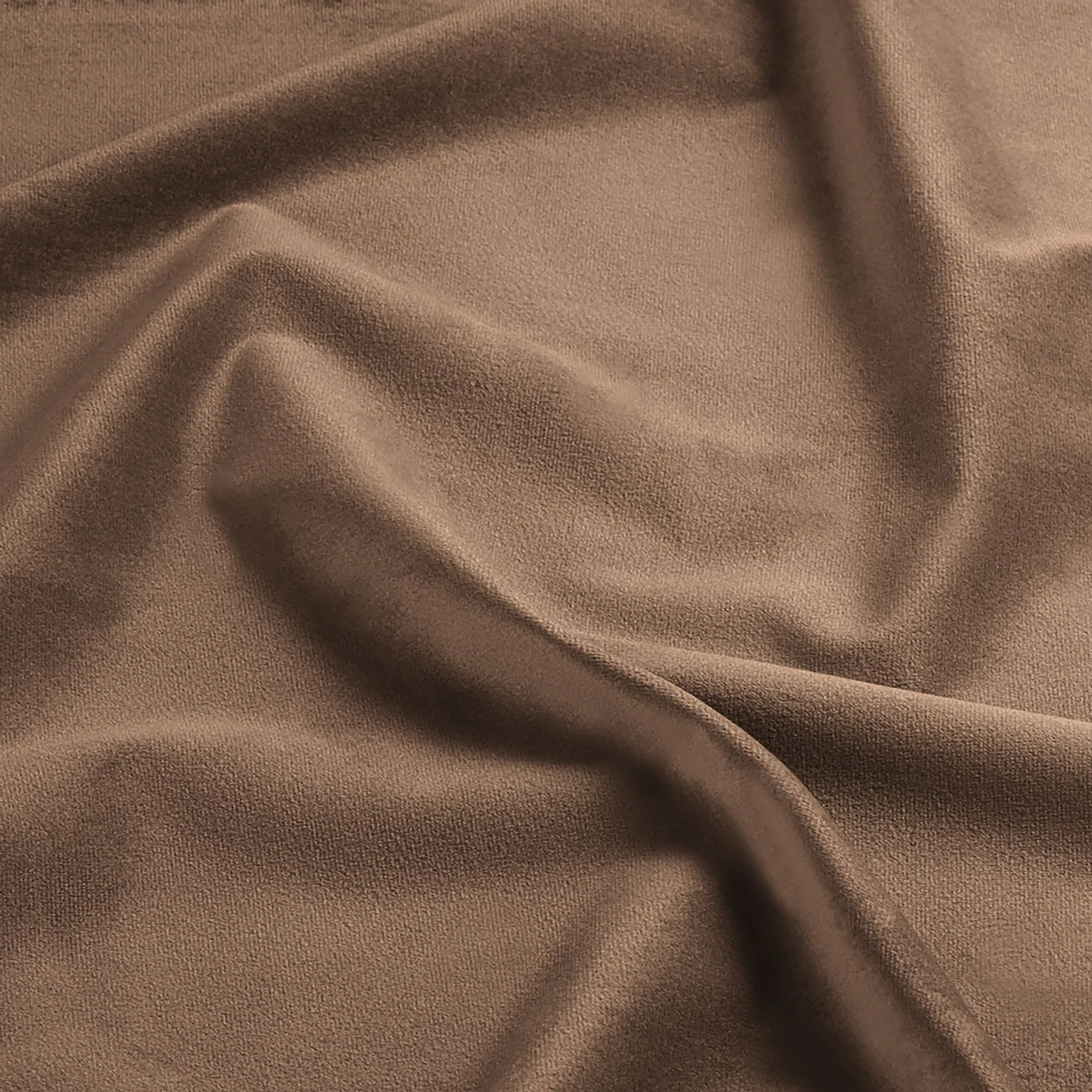 Emile Swivel Armchair | Taupe Sustainable Velvet & Walnut & Walnut - Image 3