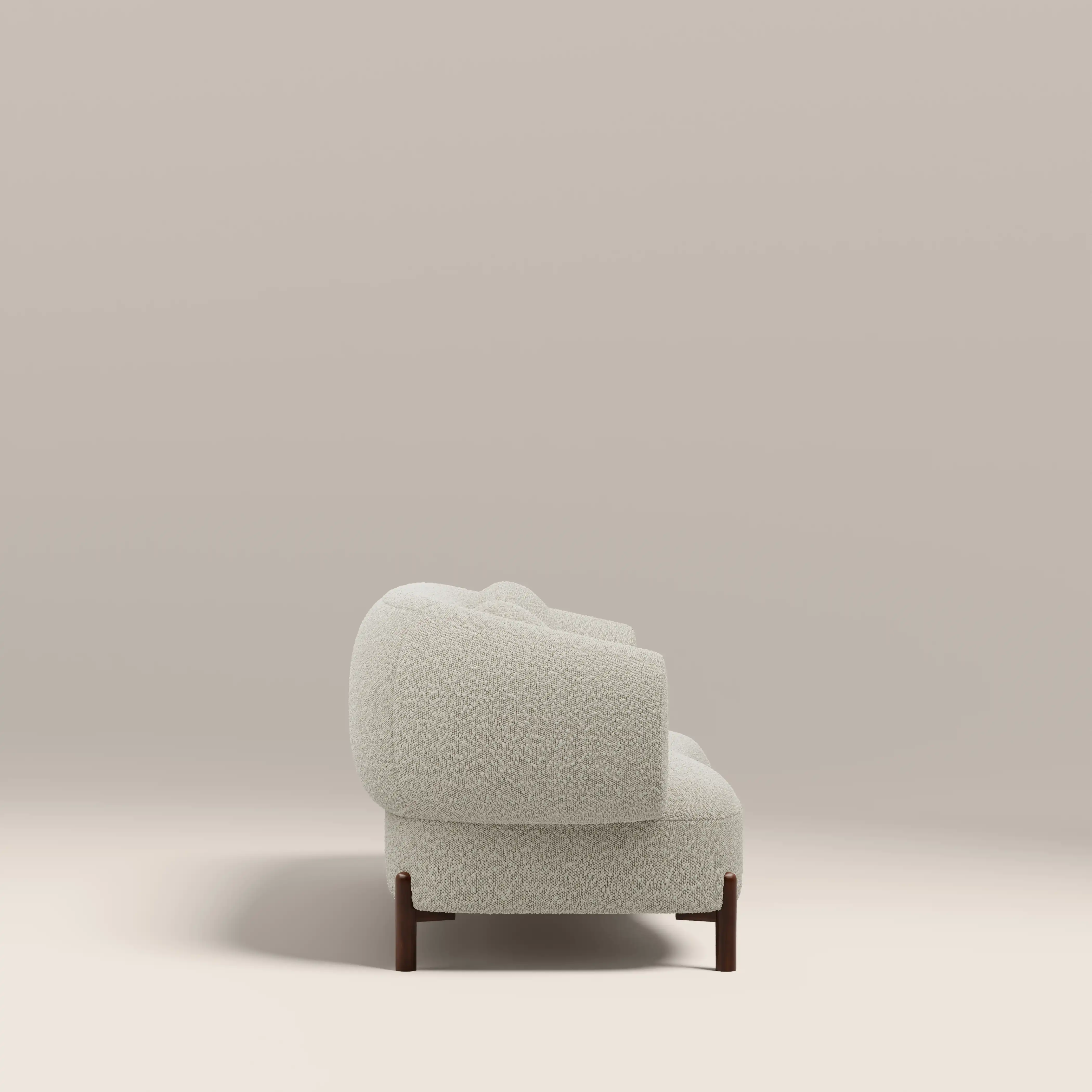 Hallfield 3 Seater Sofa | Speckled Stone Sustainable Boucle - Image 5