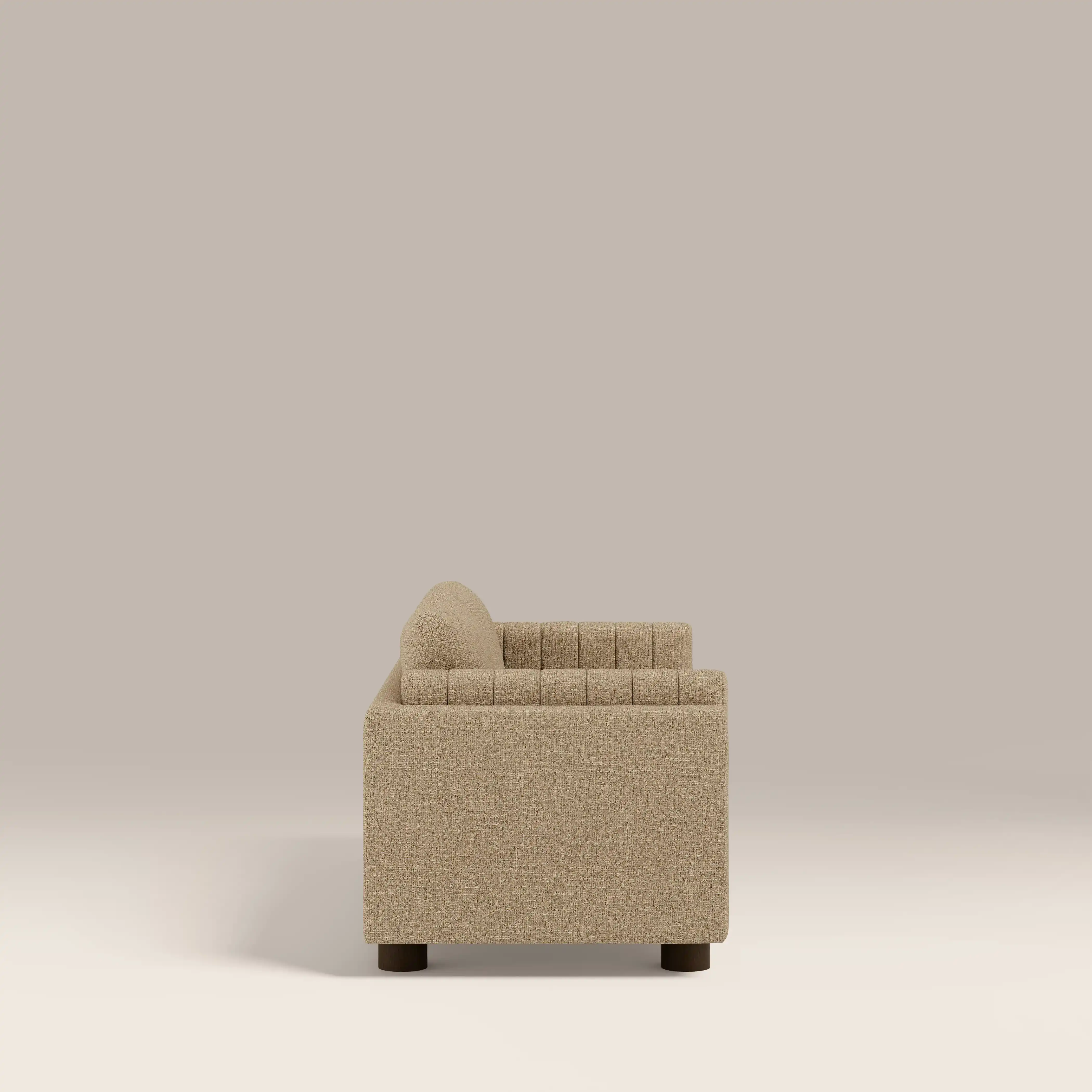 Halton 2 Seater Sofa | Speckled Latte Boucle - Image 5