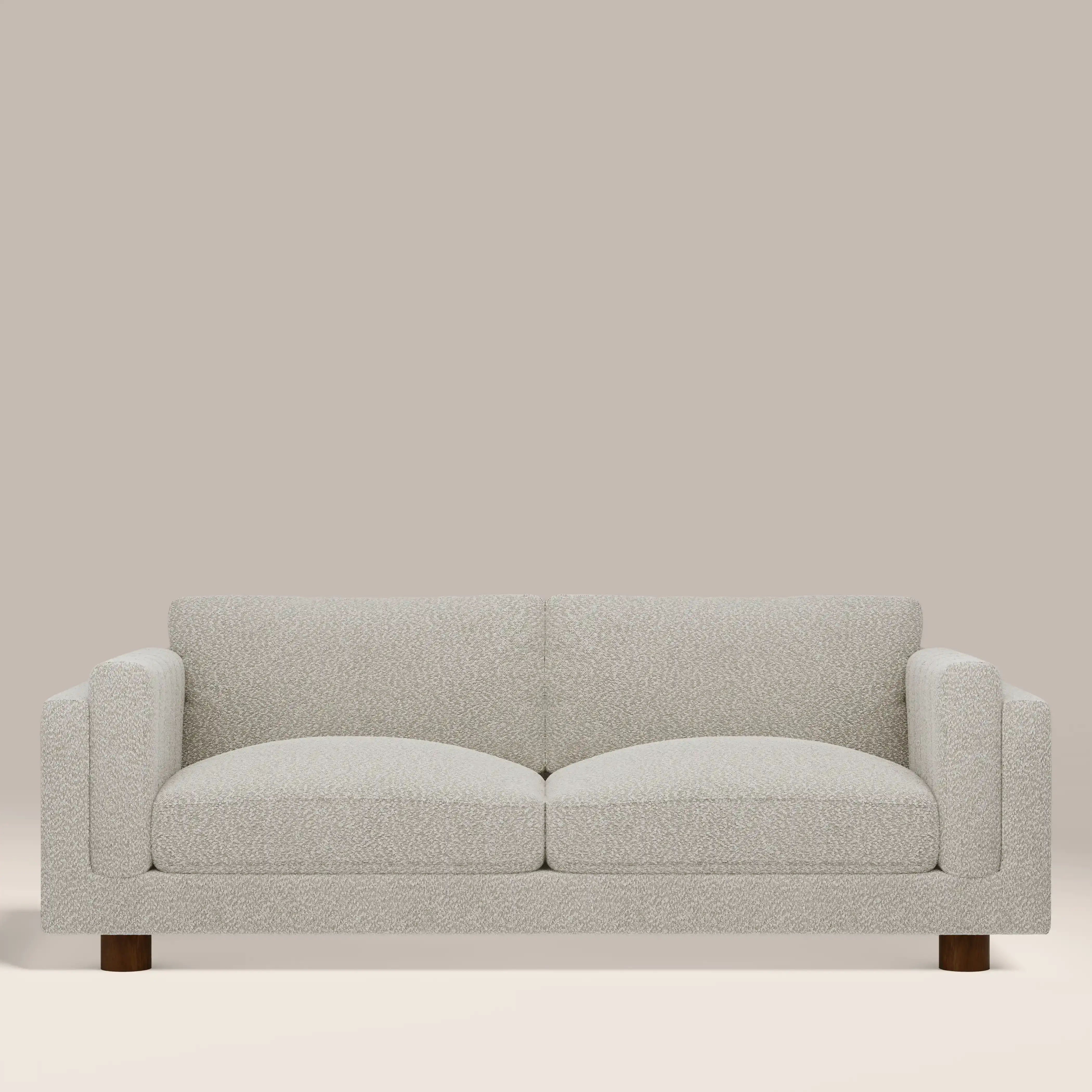 Halton 3 Seater Sofa | Speckled Stone Sustainable Boucle
