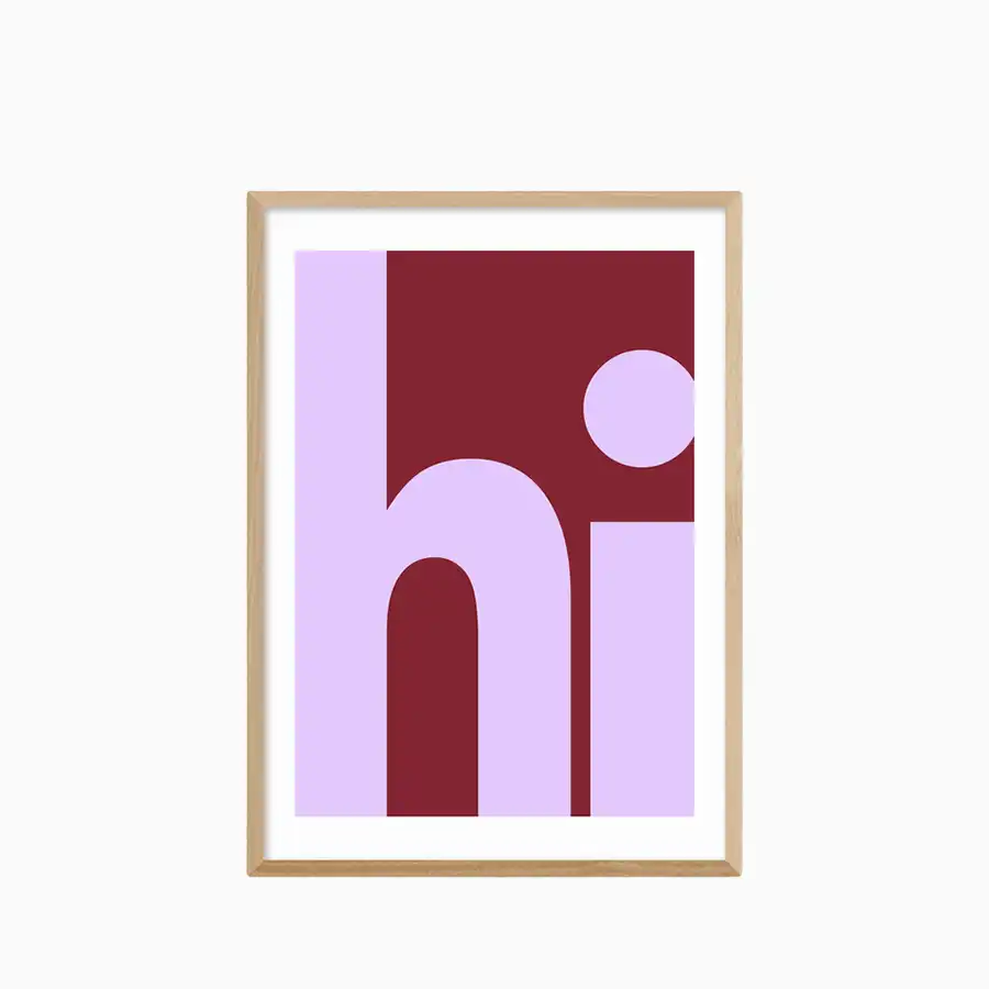 Hi Graphic Print - Image 3