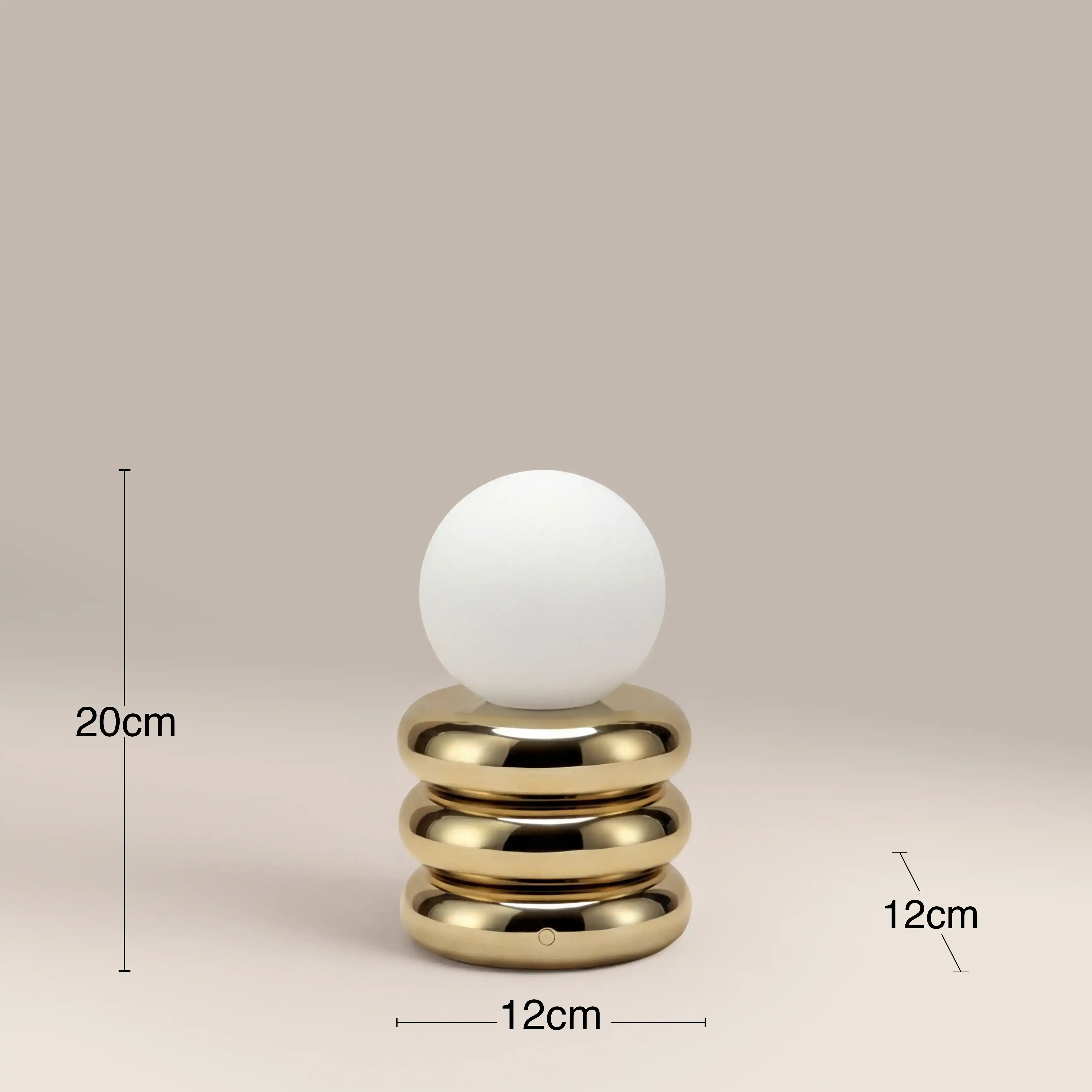 houseof Cordless Table Lamp | Brass - Image 5