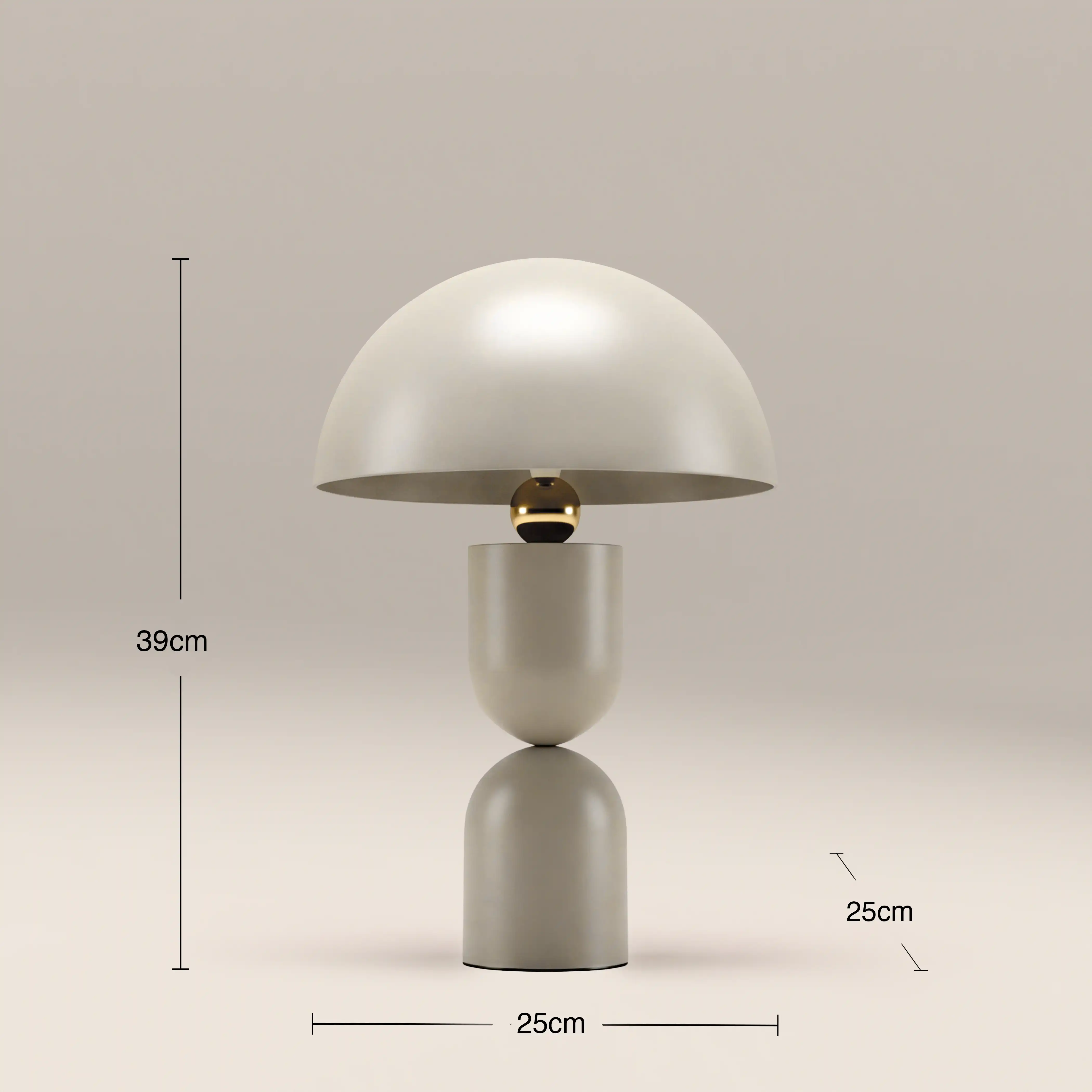 houseof Mushroom Table Lamp | Sand - Image 5