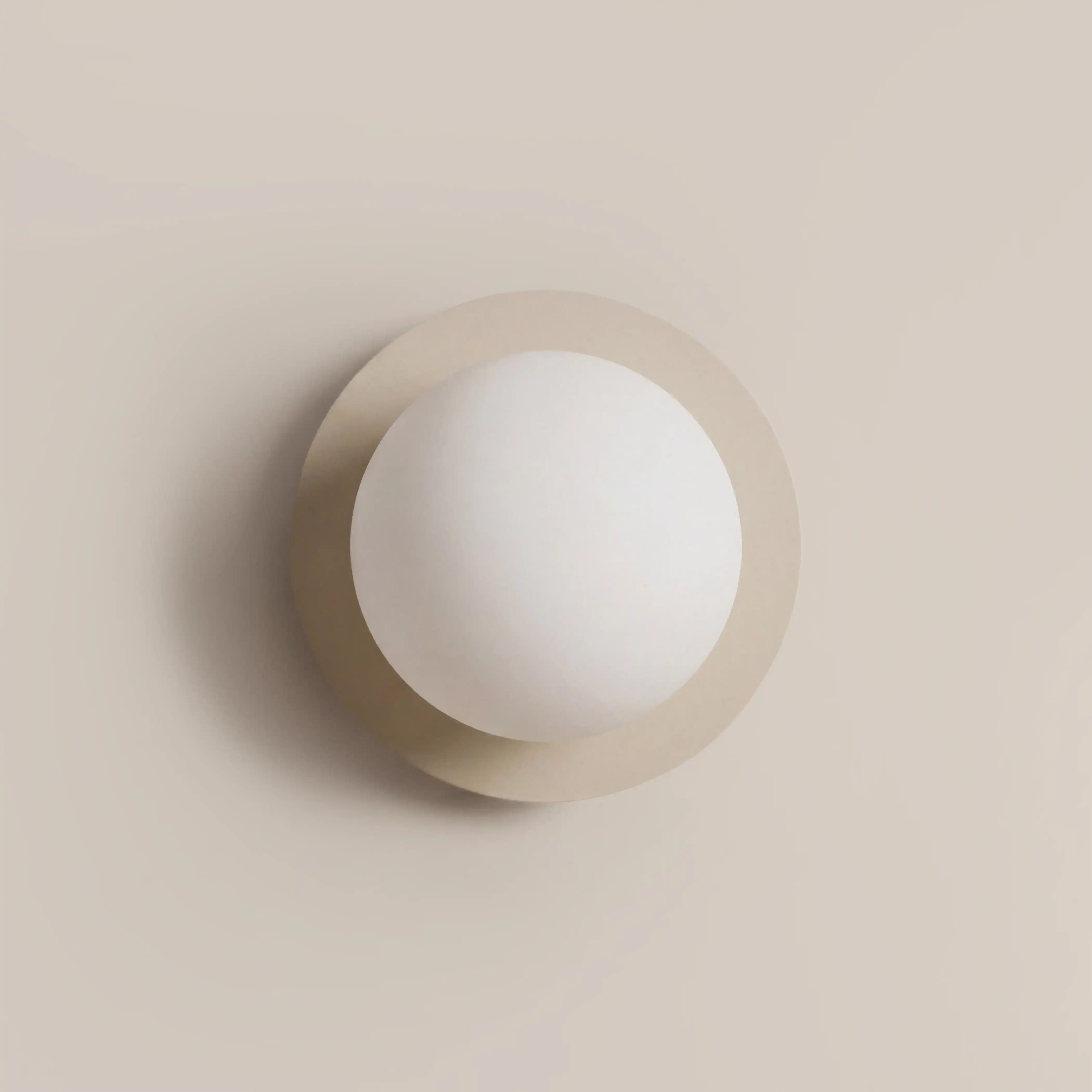 houseof Opal Disk Wall Light | Sand