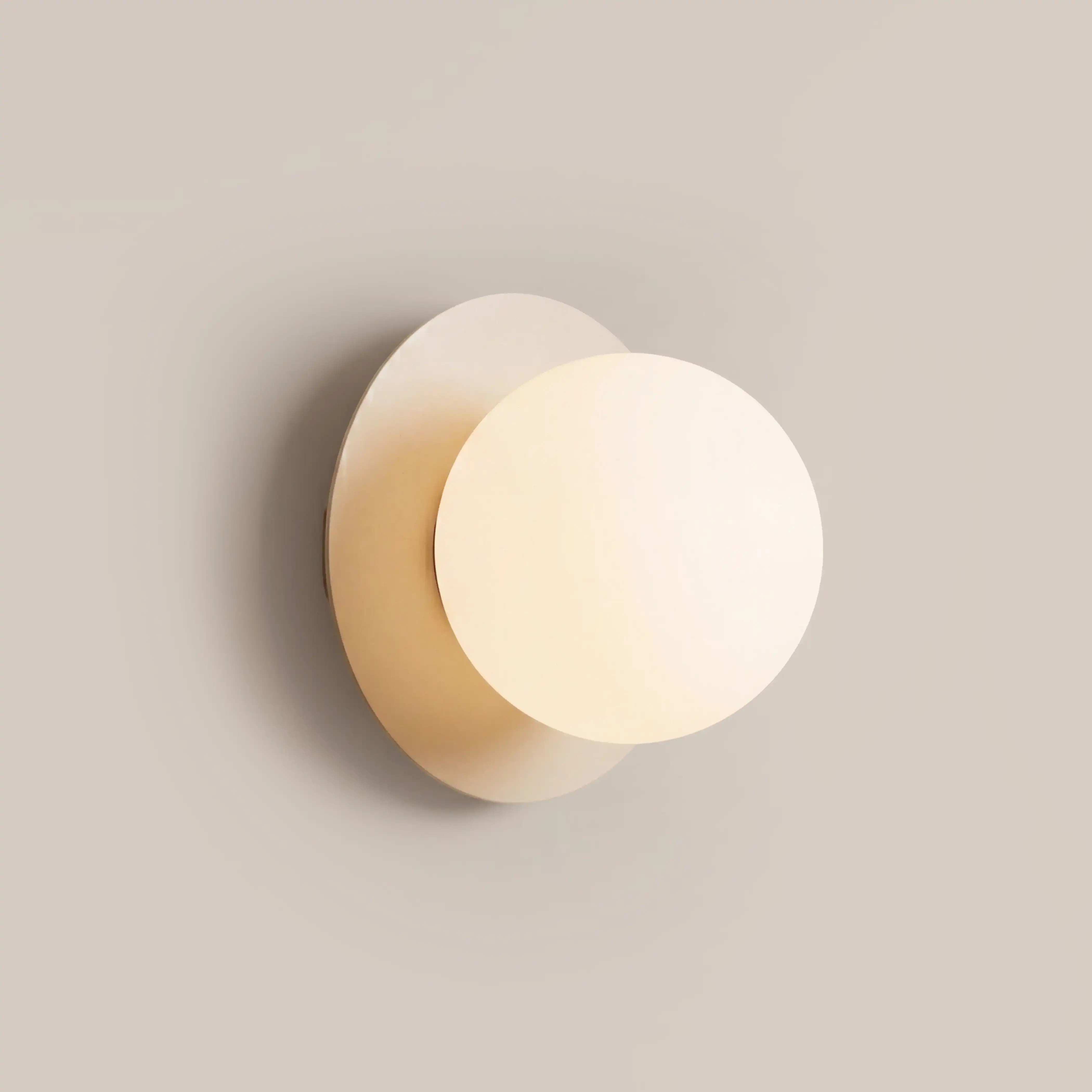houseof Opal Disk Wall Light | Sand - Image 3