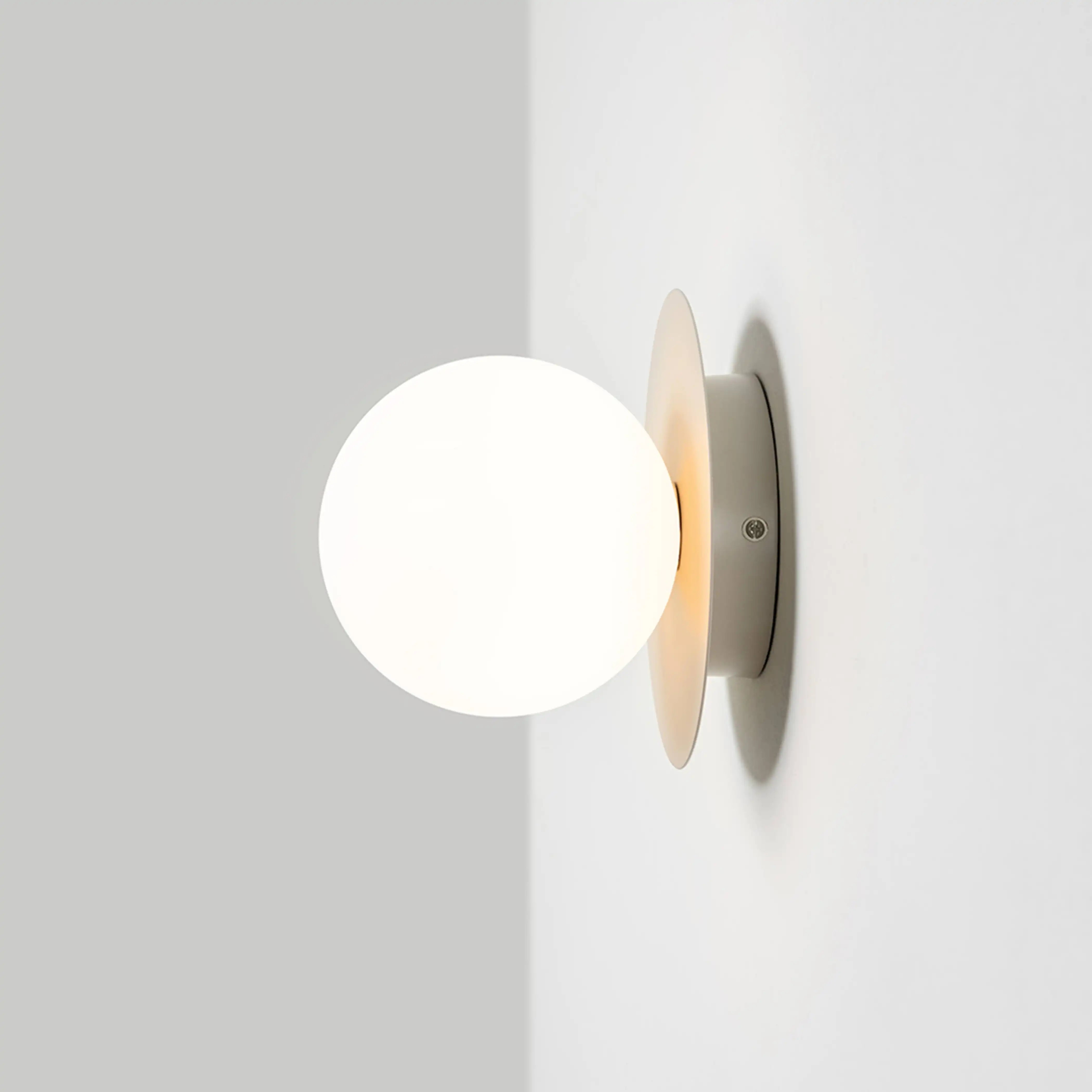 houseof Opal Disk Wall Light | Sand - Image 4