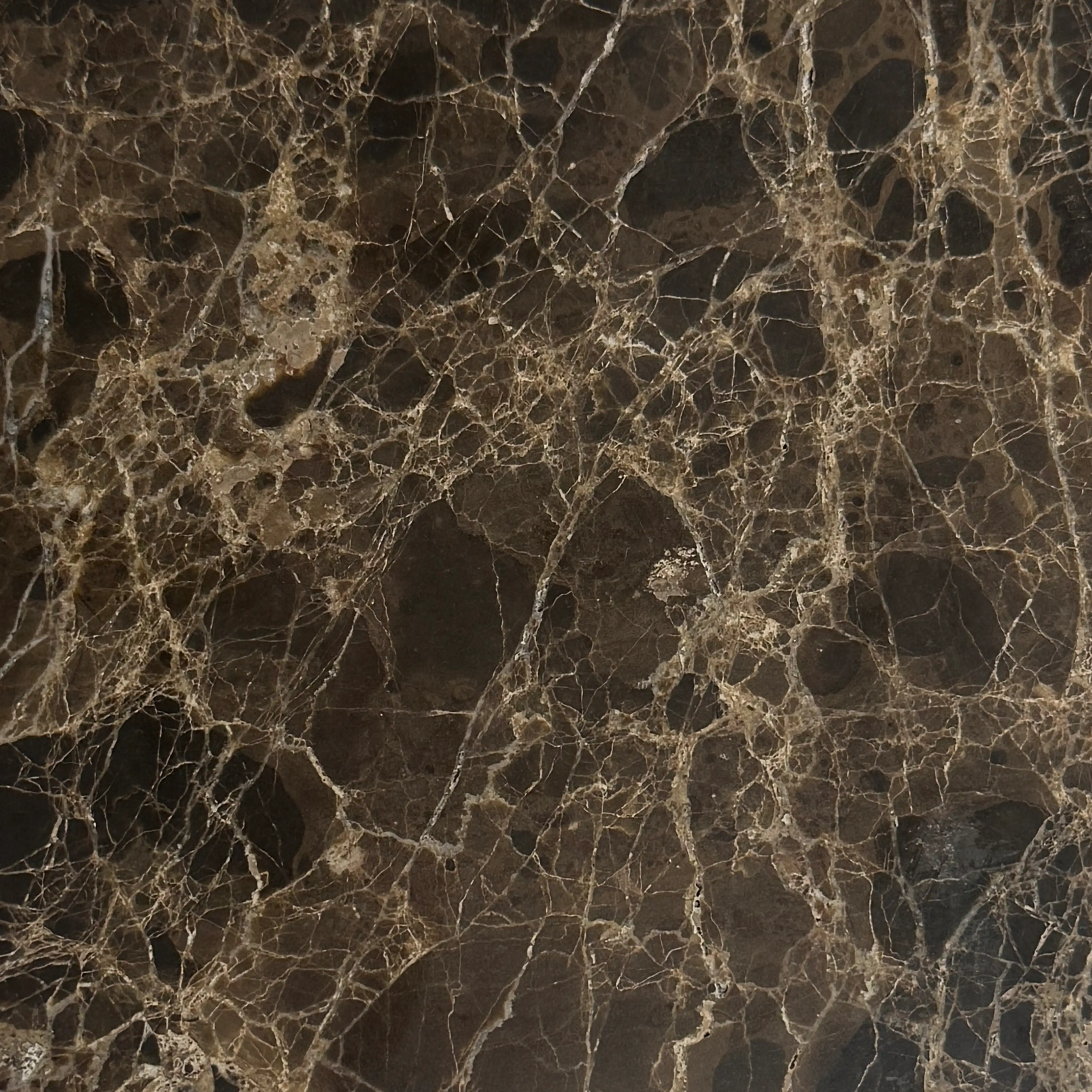 Janis 2 Door Sideboard | Emperador Brown Honed Marble & Walnut - Image 4