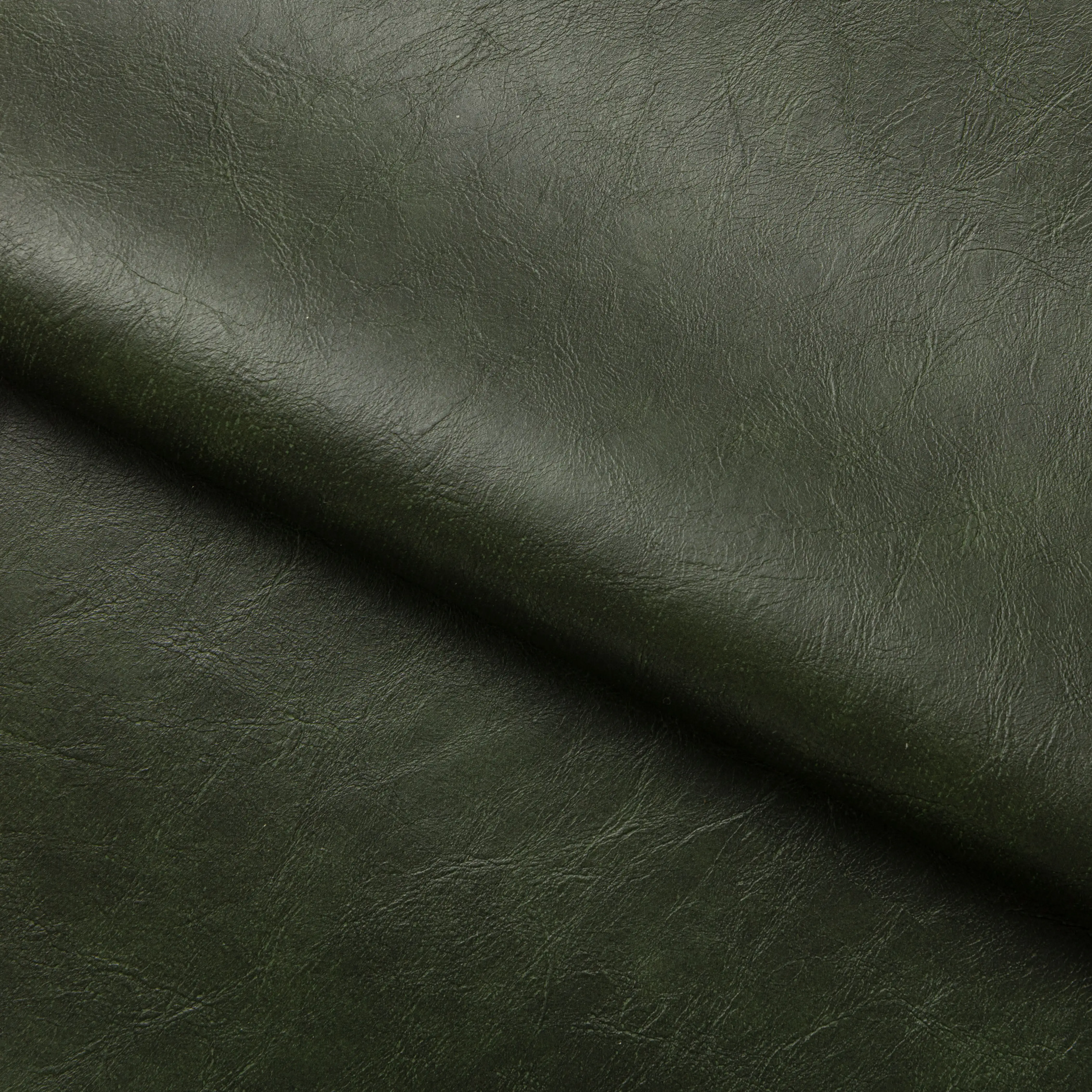 Kenton Office Chair | Vintage Green Faux Leather & Chrome - Image 3