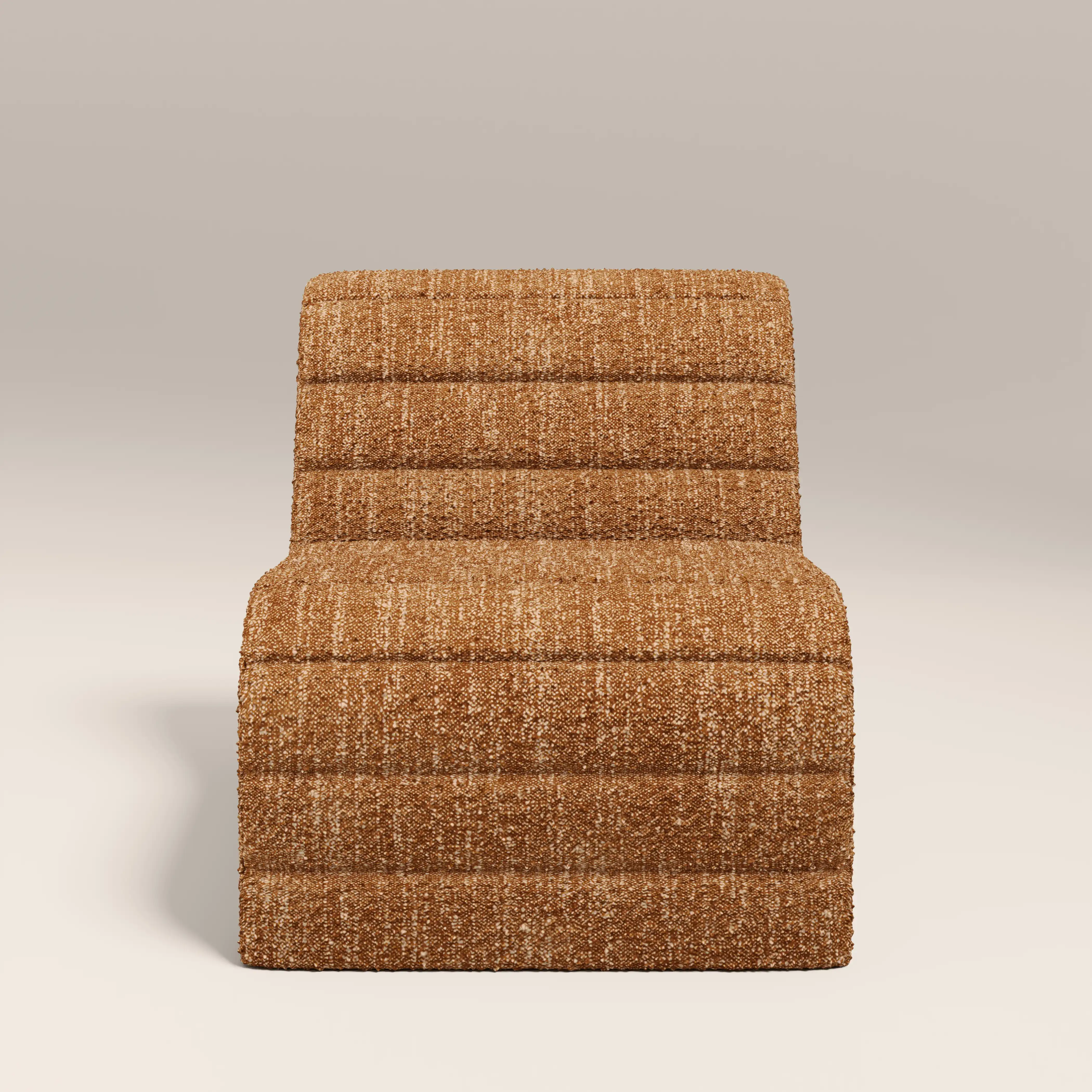 Lopez Accent Chair | Speckled Honey Sustainable Boucle - Image 3