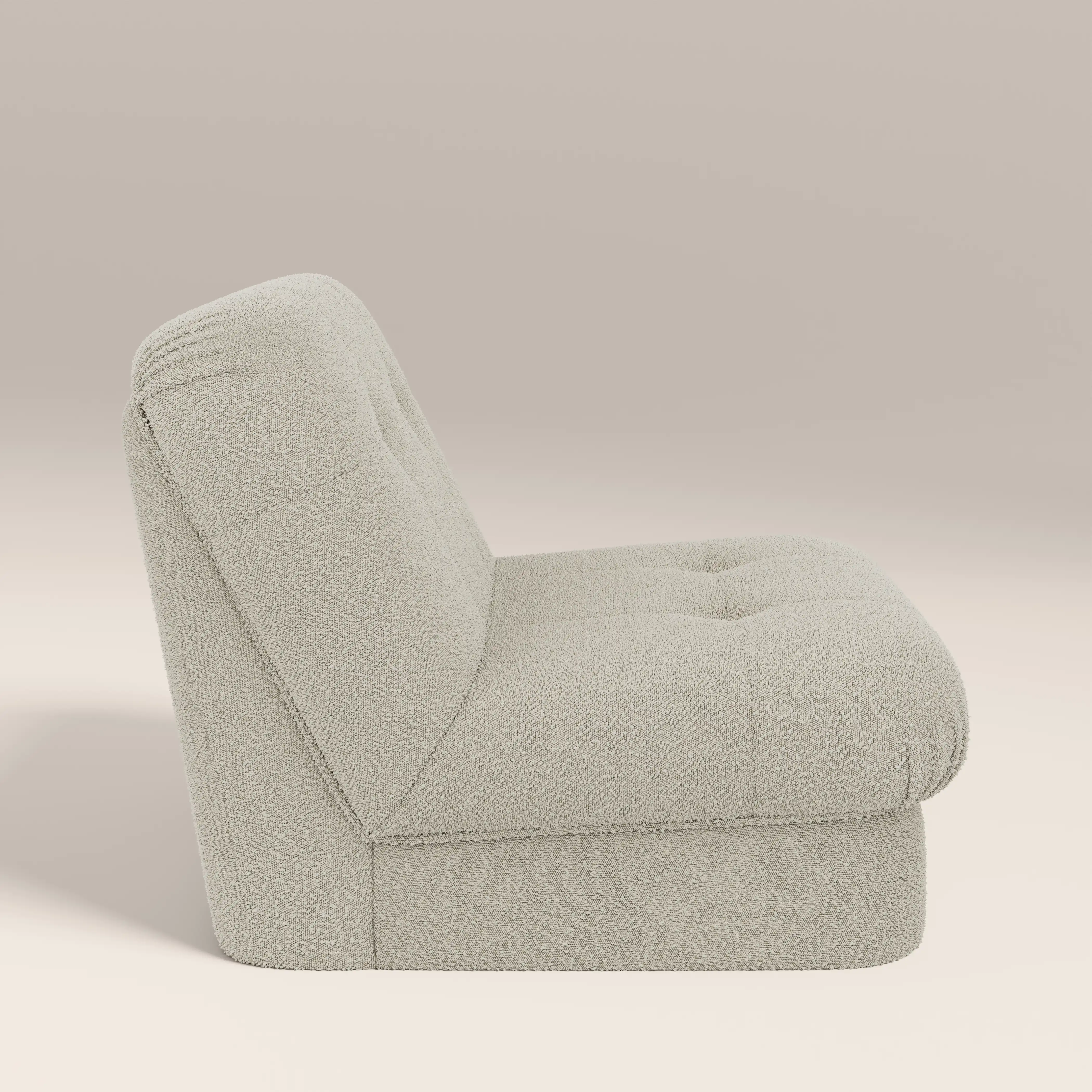 Lorena Armchair | Speckled Stone Sustainable Boucle - Image 5