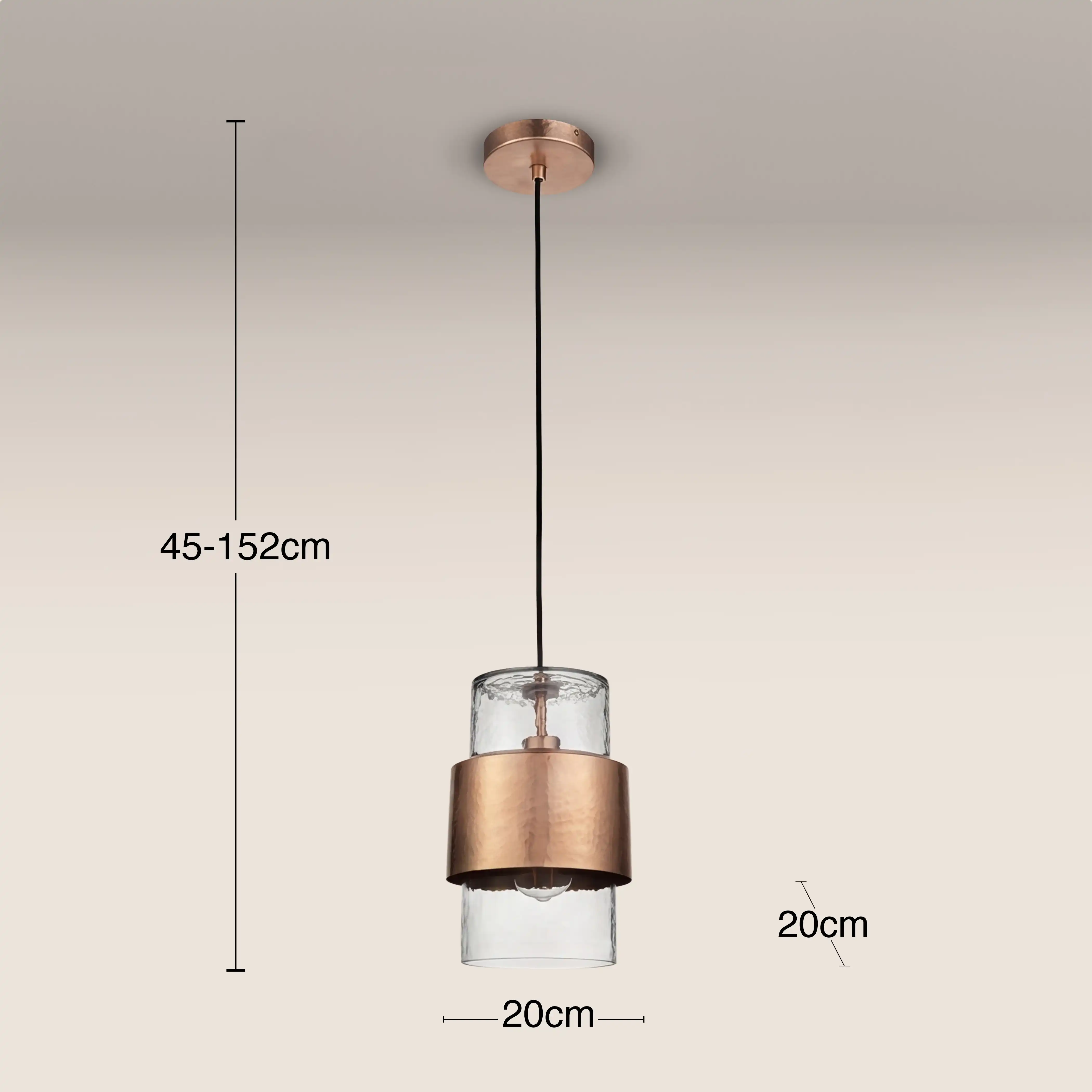 Marley Pendant Light | Copper - Image 5