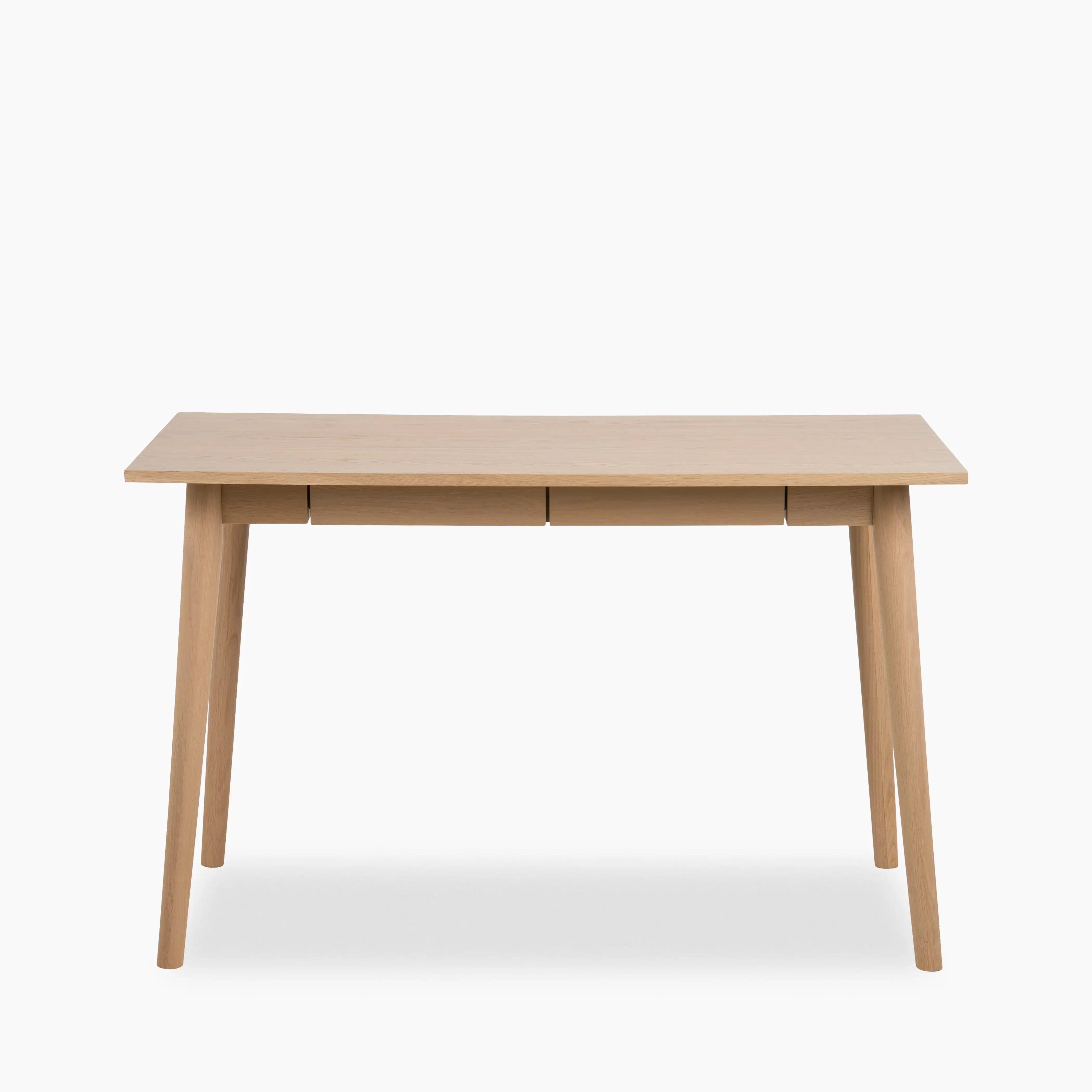 Marte Wooden 2 Drawer Desk | Oak