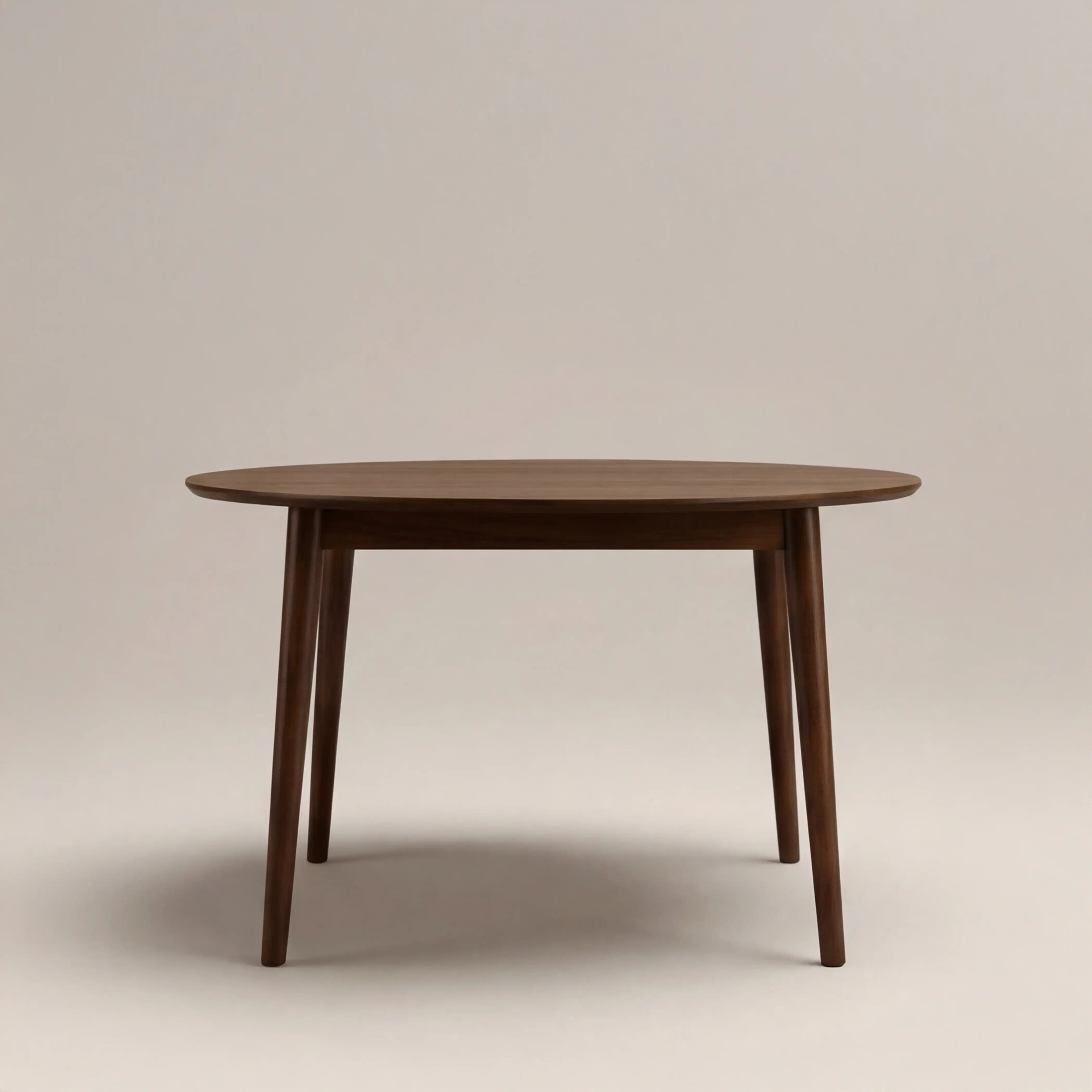 Montreux 4-6 Seat Round Wooden Extendable Dining Table | Walnut - Image 2