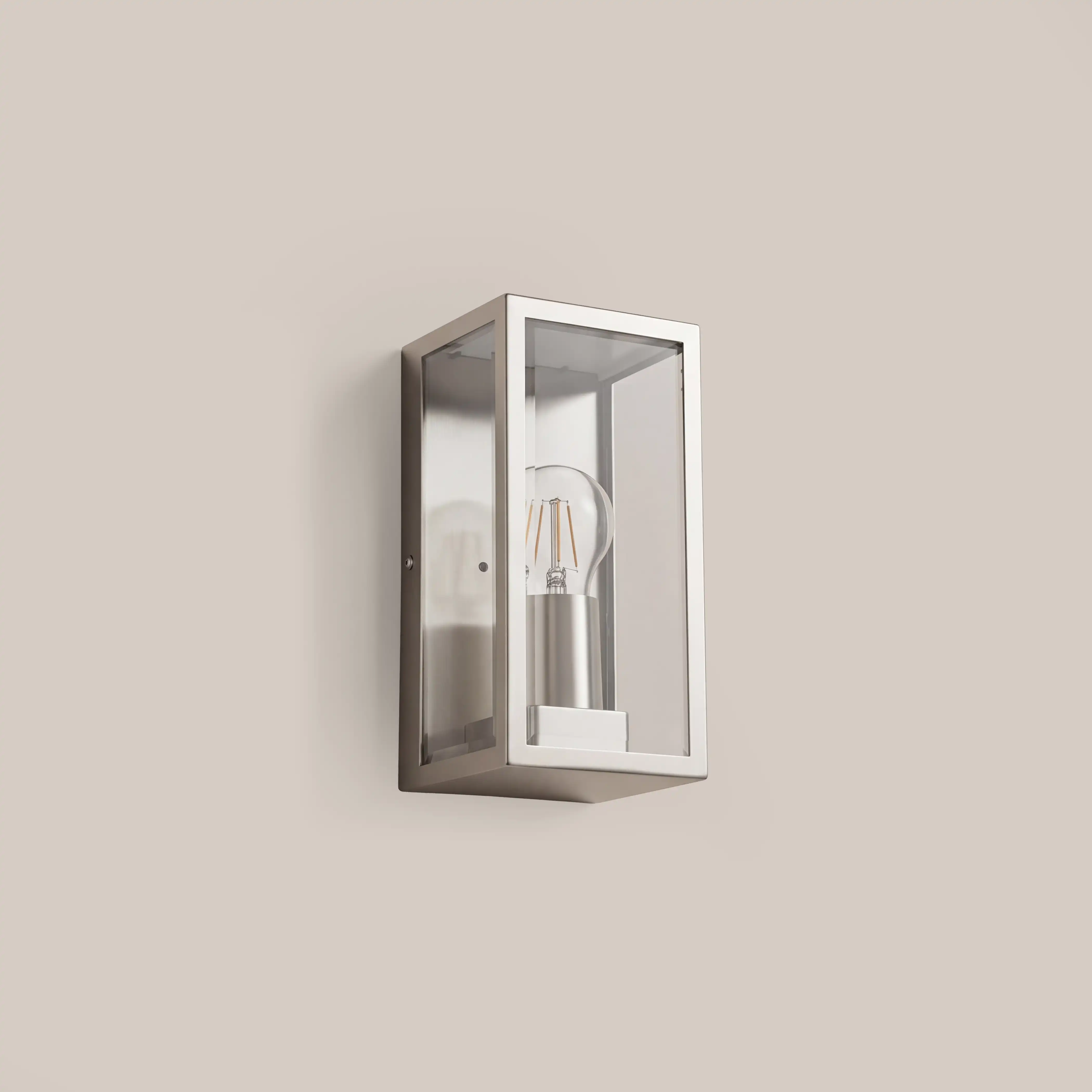 Nixon Outdoor Wall Light | Silver - Image 3