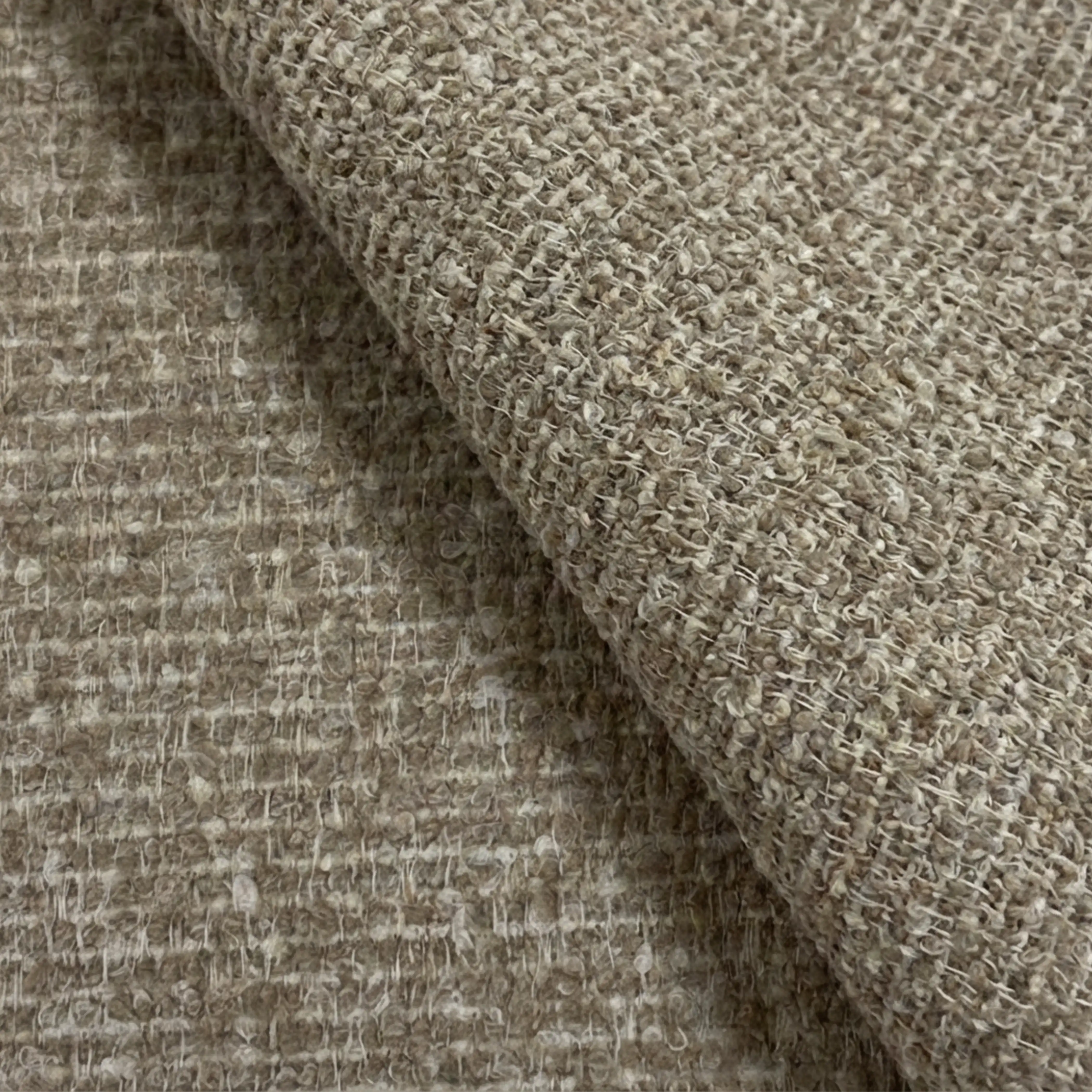 Odessa Garden Bistro Lounge Set | Natural Boucle & Charcoal Black - Image 3