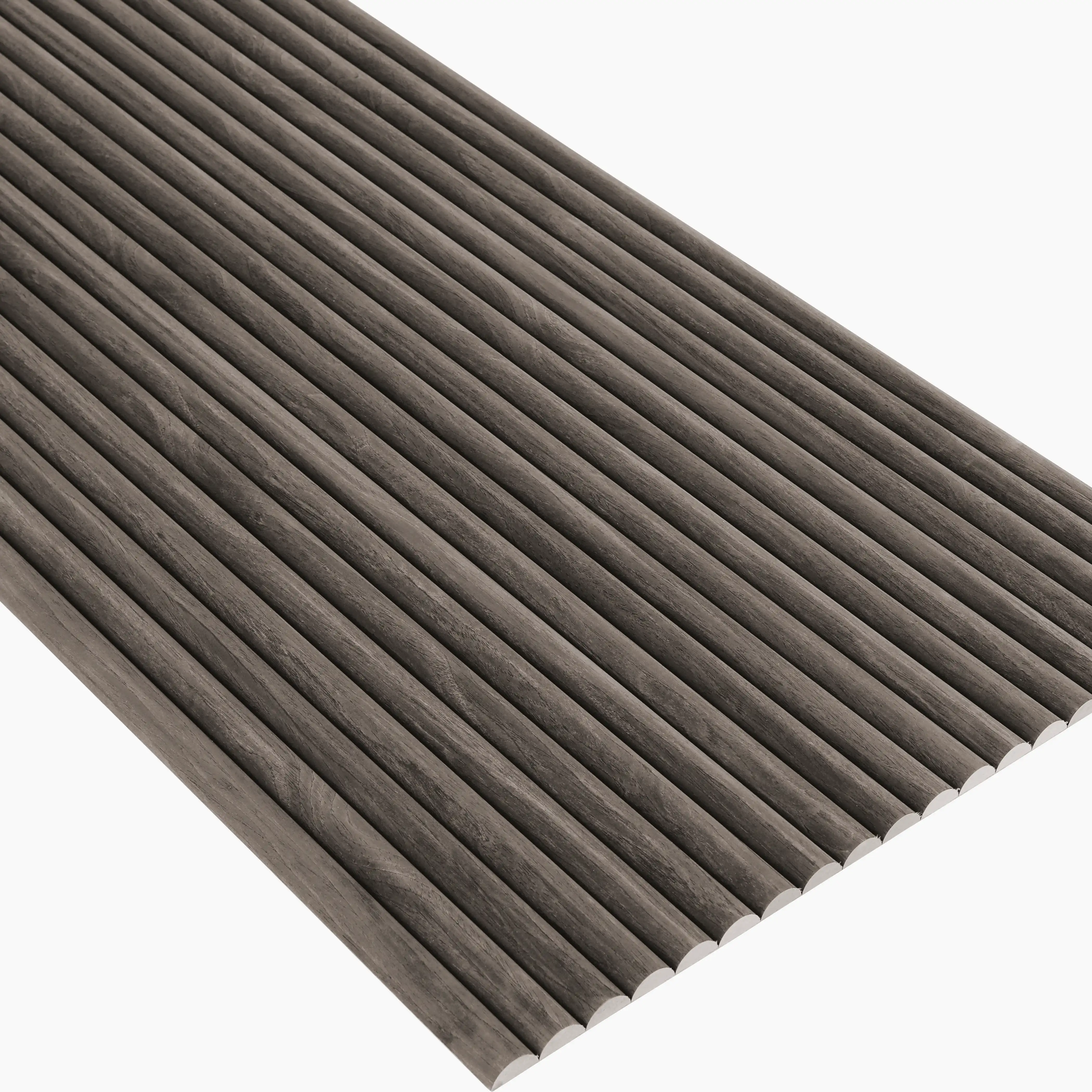 PLAANKED 3cm Flexible Ribbed Wall Panel | Smoked Black - Image 2