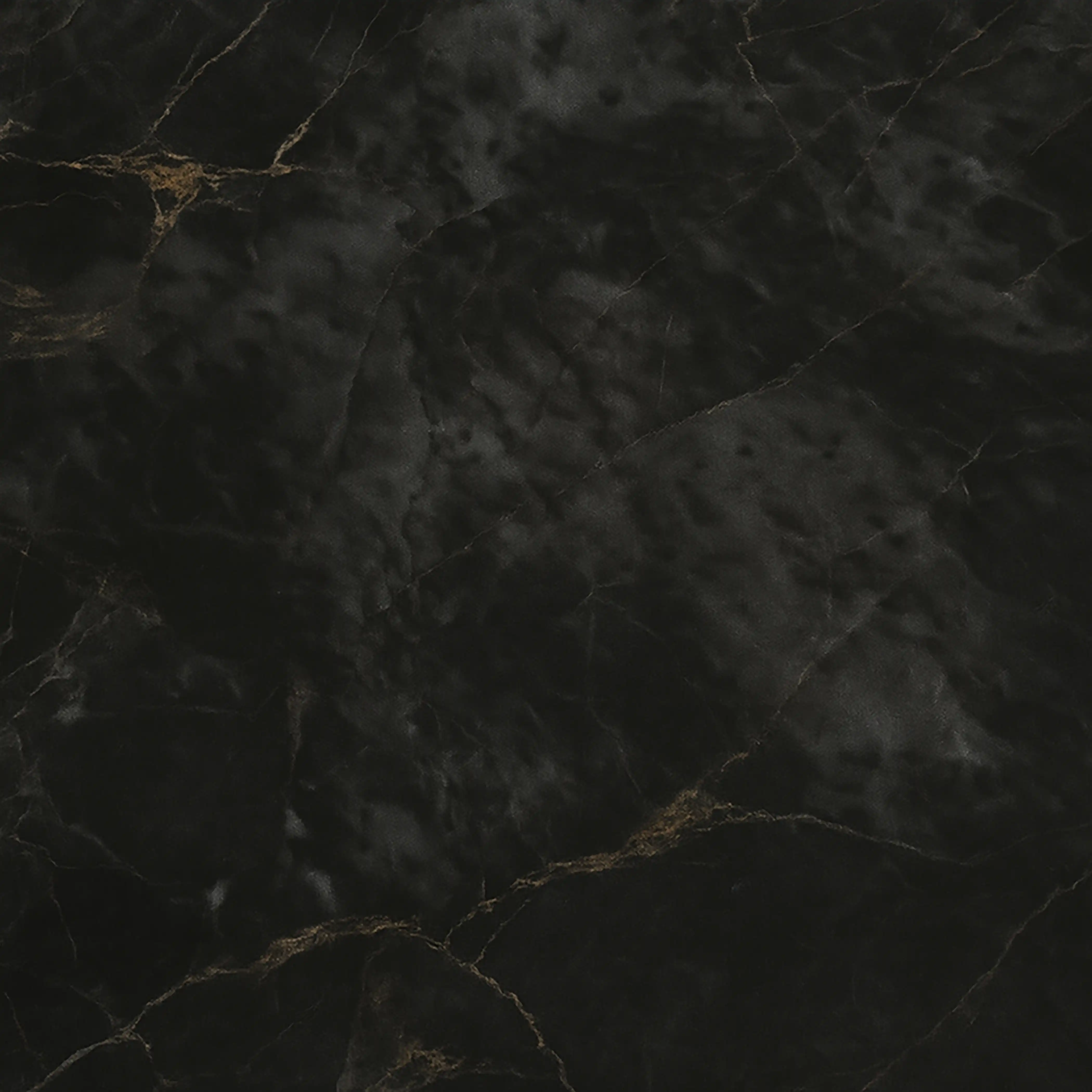 Safia Round Table Top | Black Portoro Marble Effect - Image 3