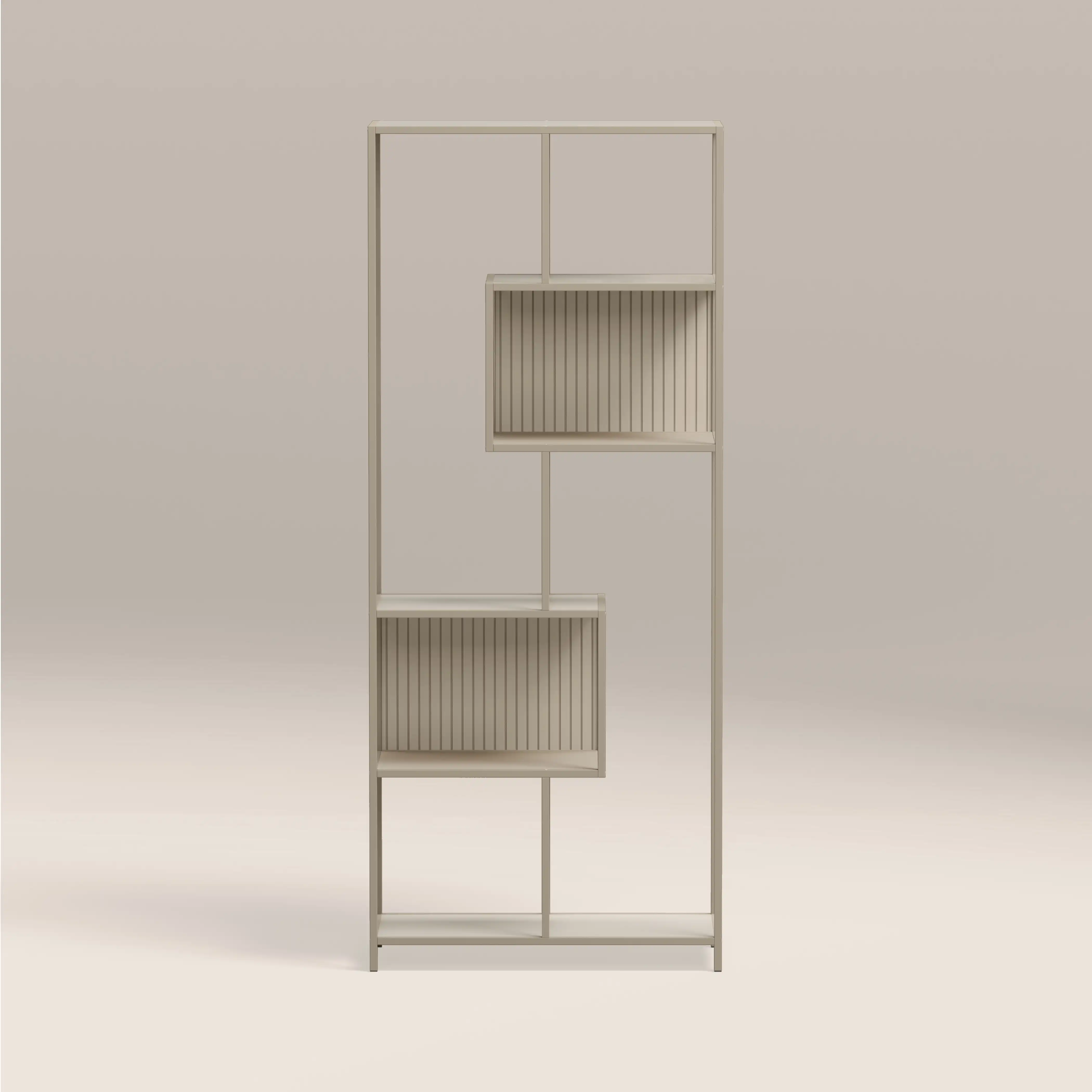 Seaford Bookcase | Taupe - Image 2