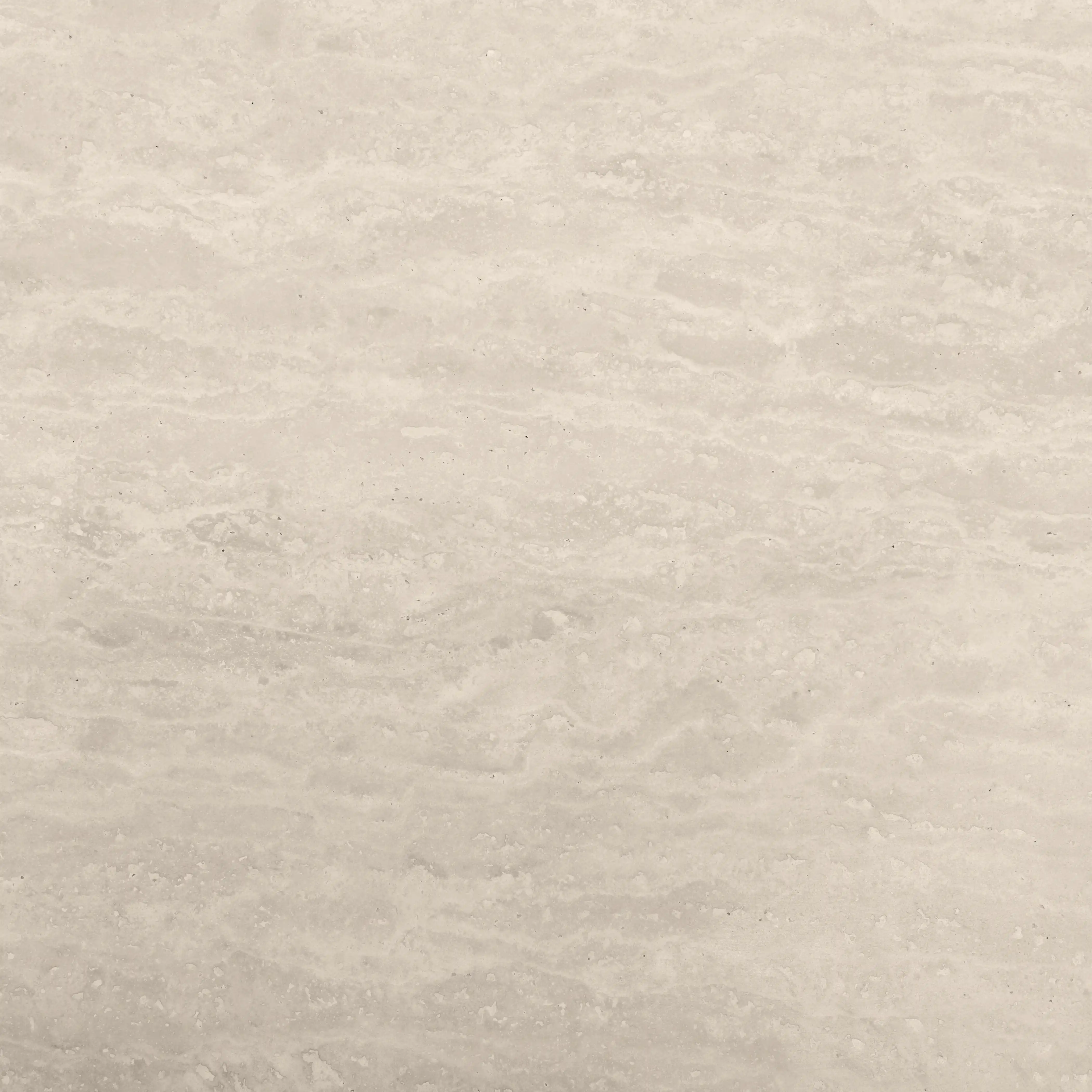Skylar Round Coffee Table | Travertine & Walnut - Image 3
