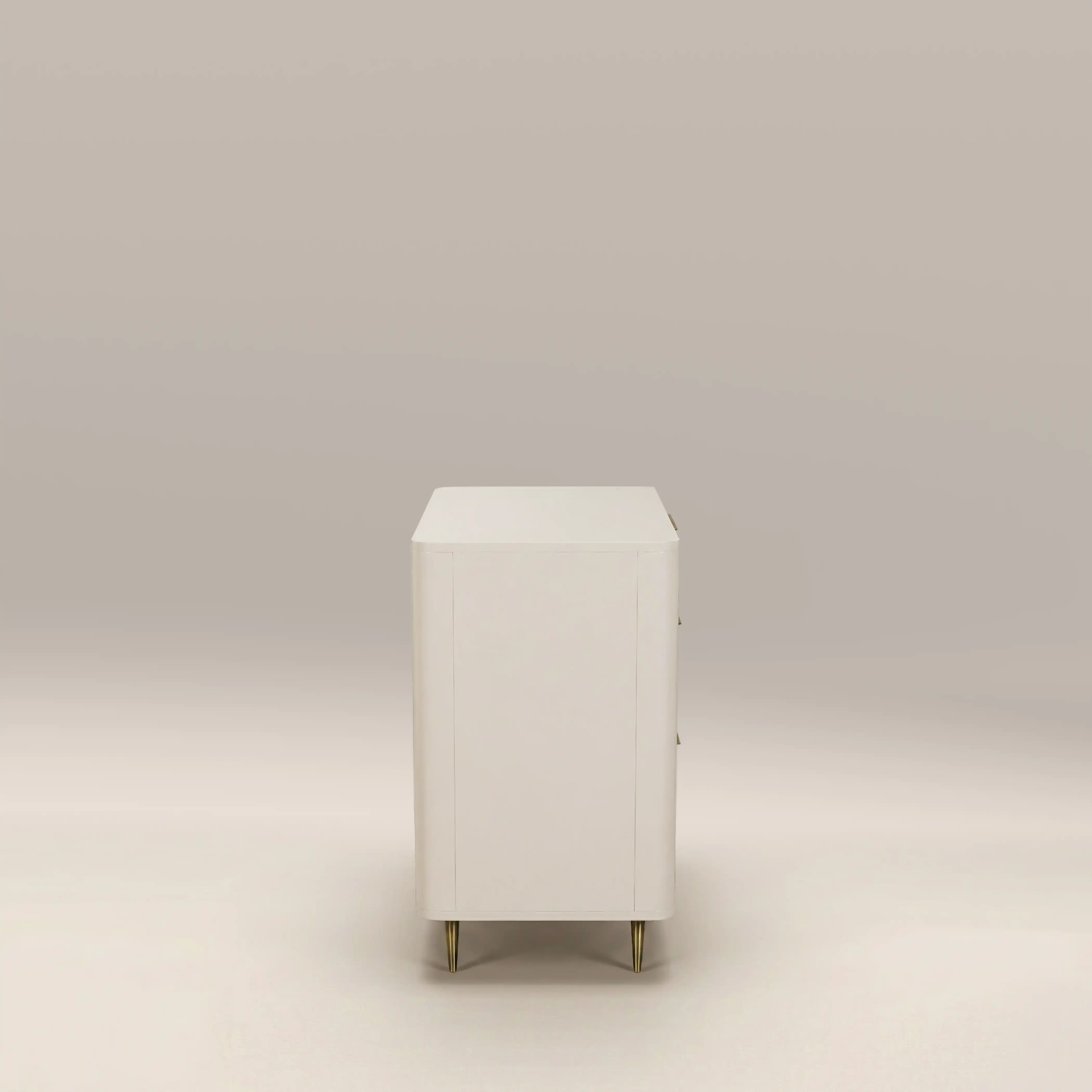 Suvi 3 Drawer Chest of Drawers | Ivory - Image 3