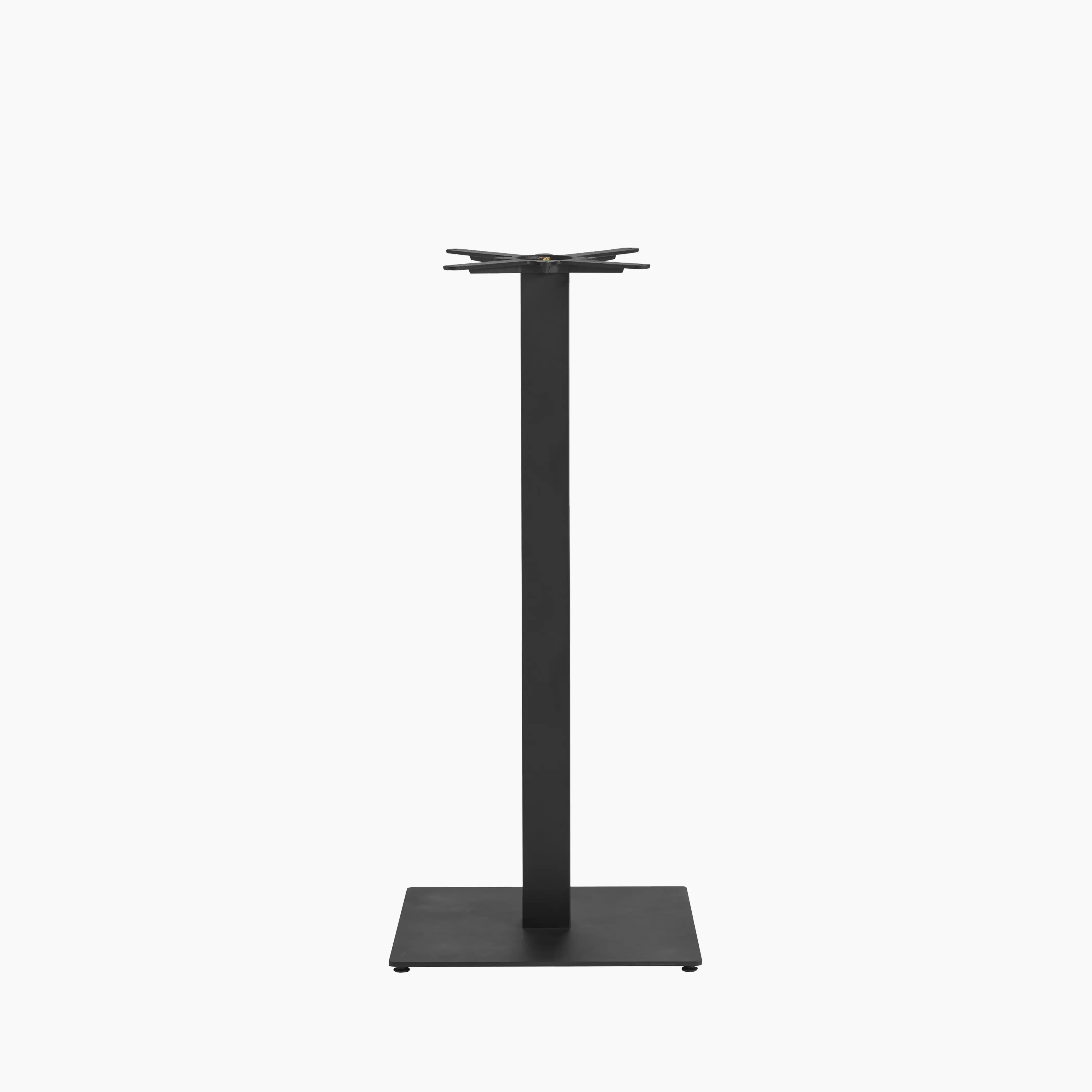 Vale Large Square Bar Table Base | Black